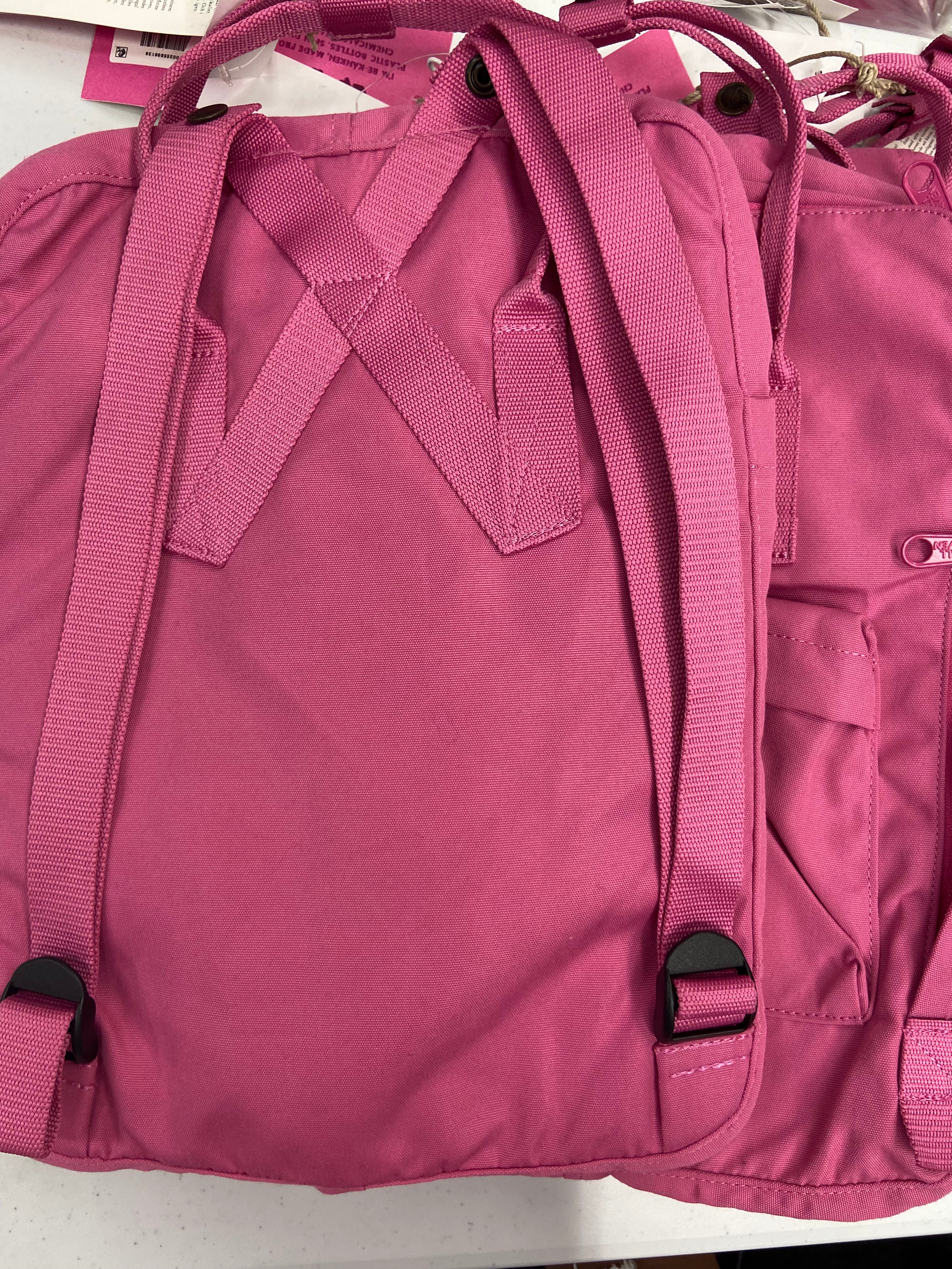 Women's Pink Backpack Wholesale Lot, FJALLRAVEN, 5 items, New, MSRP $450