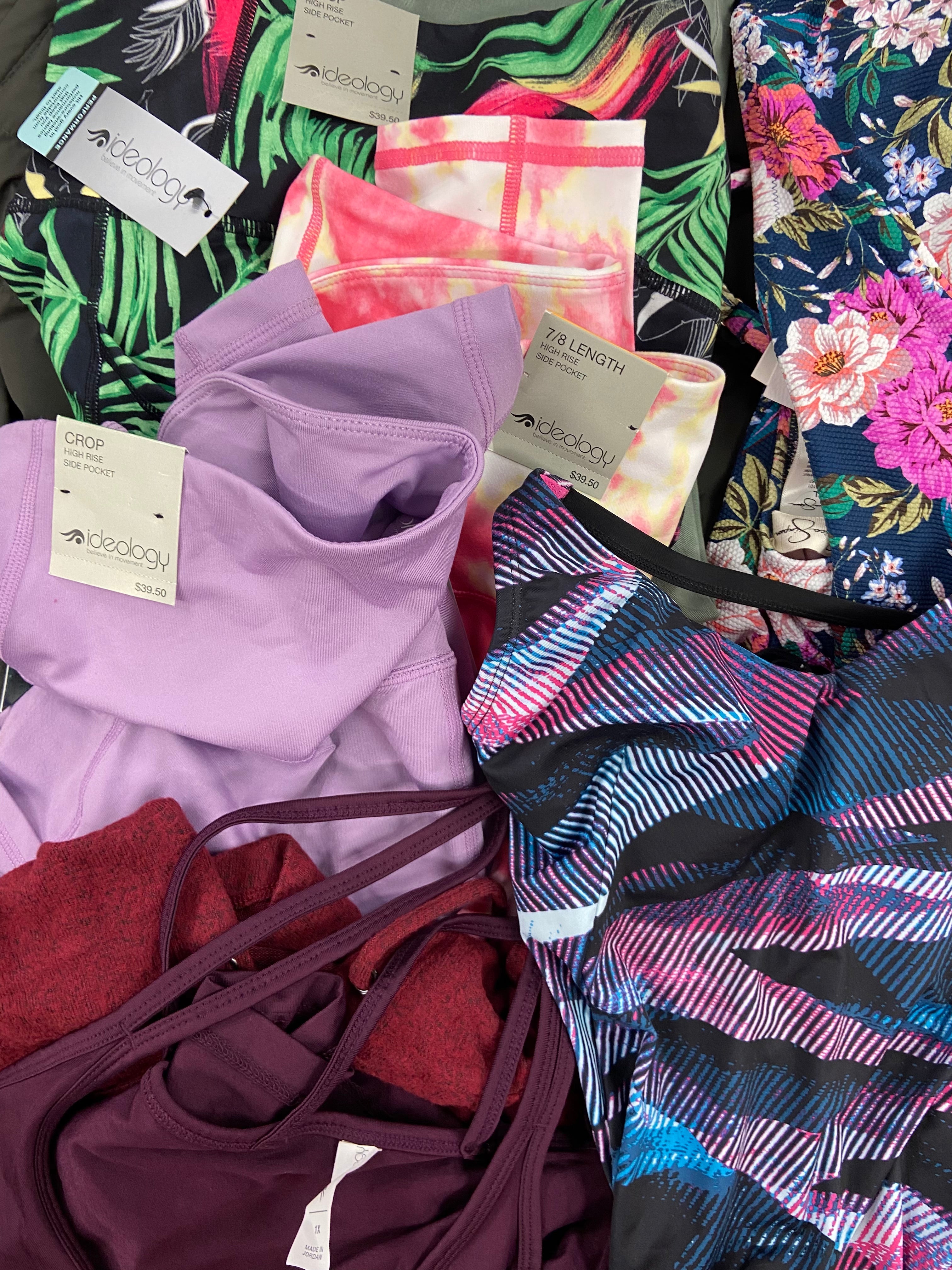 Women's Clothing Assorted Wholesale Lot, SPLENDID, NIKE, FREE PEOPLE, JESSICA SIMPSON, IDEOLOGY and more, 23 items, Shelf Pulls, MSRP $1,193