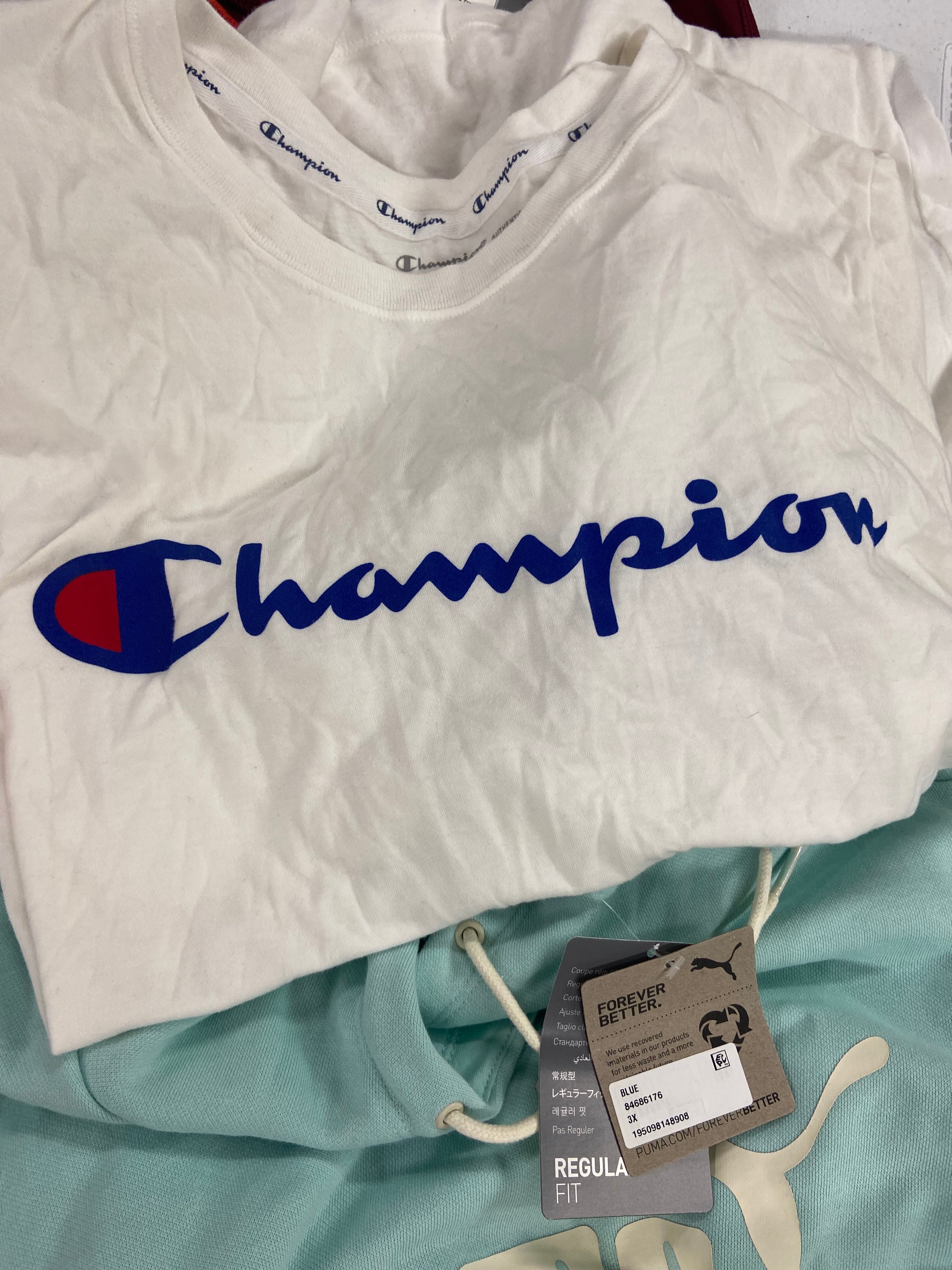 Women's Clothing Activewear Tops & Others, Wholesale Lot, NIKE, PUMA, UNDER ARMOUR, ADIDAS, COTTON ON, CHAMPION, CALVIN KLEIN and more, 26 items, Shelf Pulls, MSRP $684