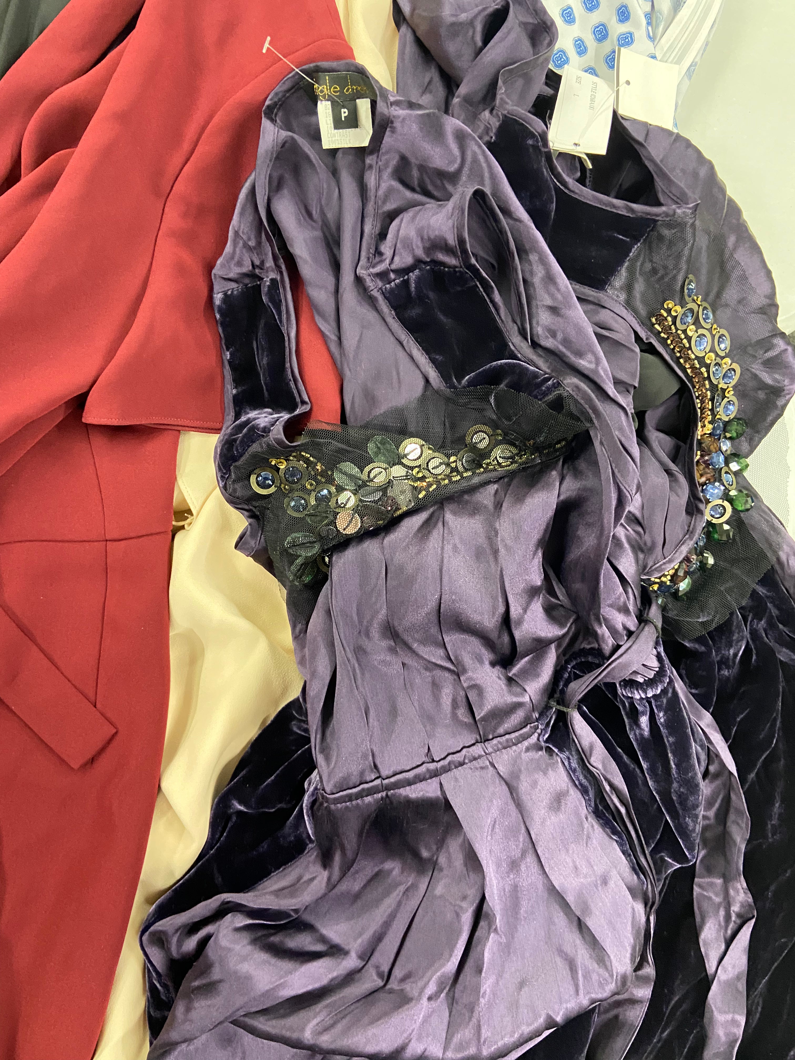 Women's Clothing Dresses Wholesale Lot, THEORY, POLO RALPH LAUREN, MICHAEL KORS, SPLENDID, TRINA TURK, ADRIANNA PAPELL  and more, 11 items, Shelf Pulls, MSRP $1,730