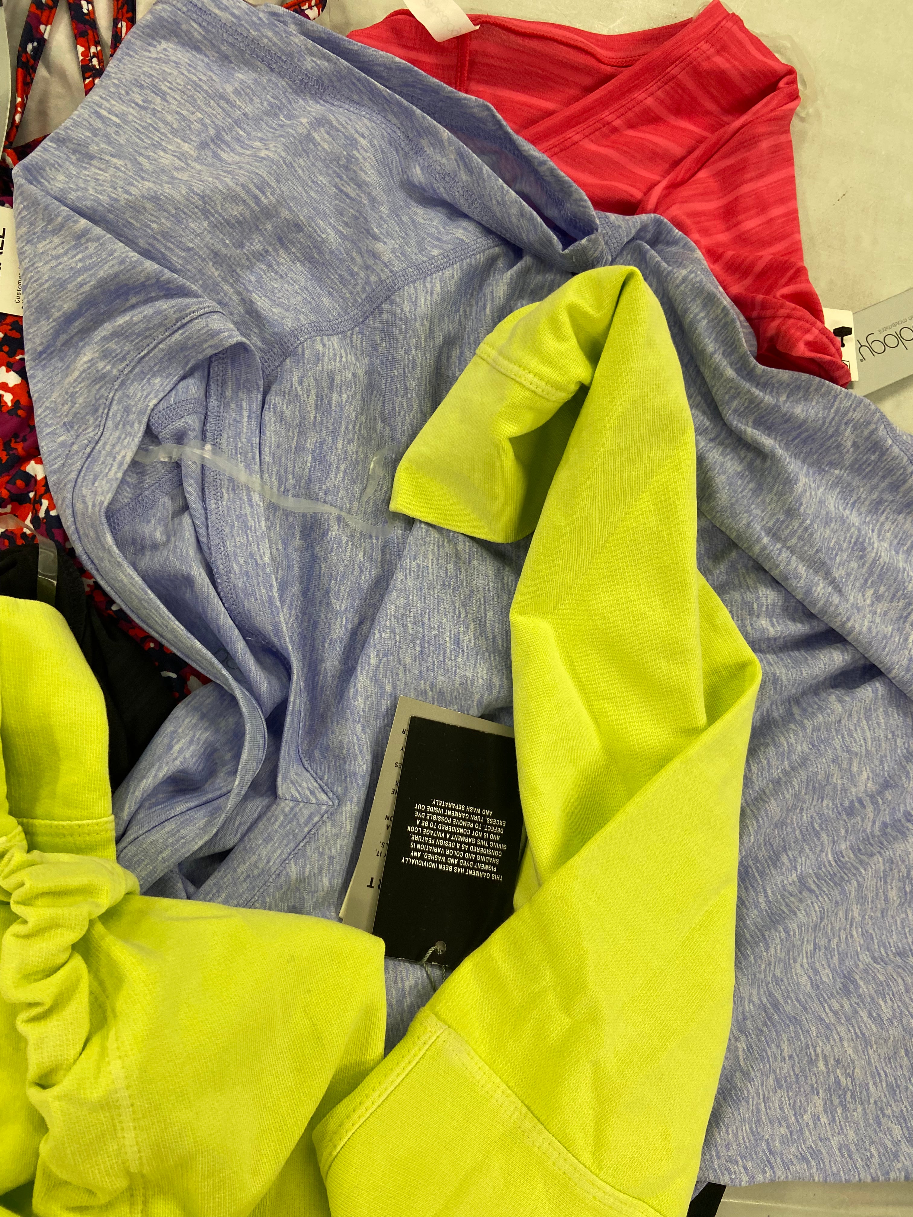 Women's Clothing Activewear Wholesale Lot, DKNY, NIKE, CALVIN KLEIN, ADIDAS, UNDER ARMOUR, IDEOLOGY and more, 18 items, Shelf Pulls, MSRP $631
