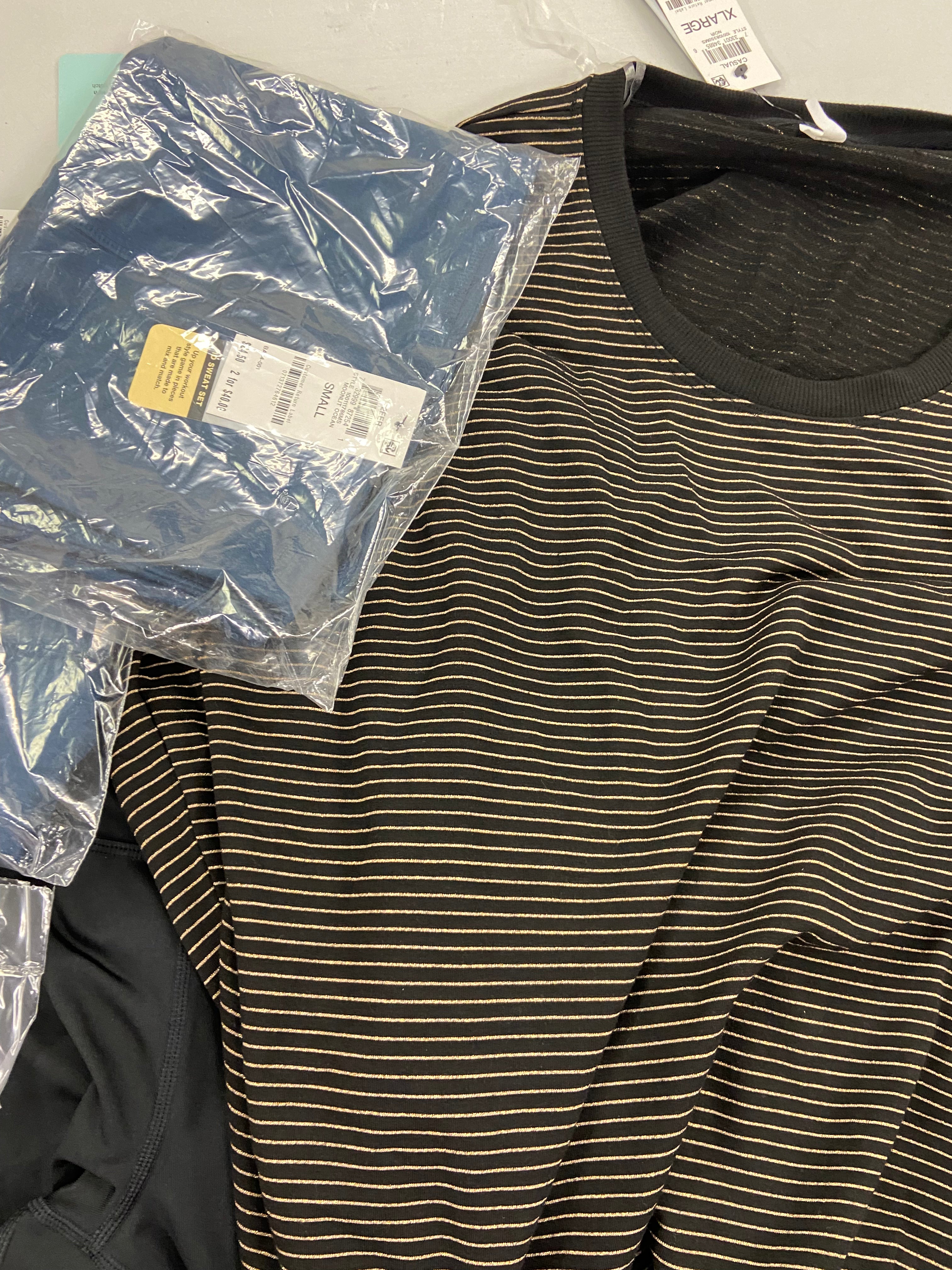 Women's Clothing Activewear Wholesale Lot, CK PERFORMANCE, UNDER ARMOUR, ADIDAS, IDEOLOGY, 21 items, Shelf Pulls, MSRP $596