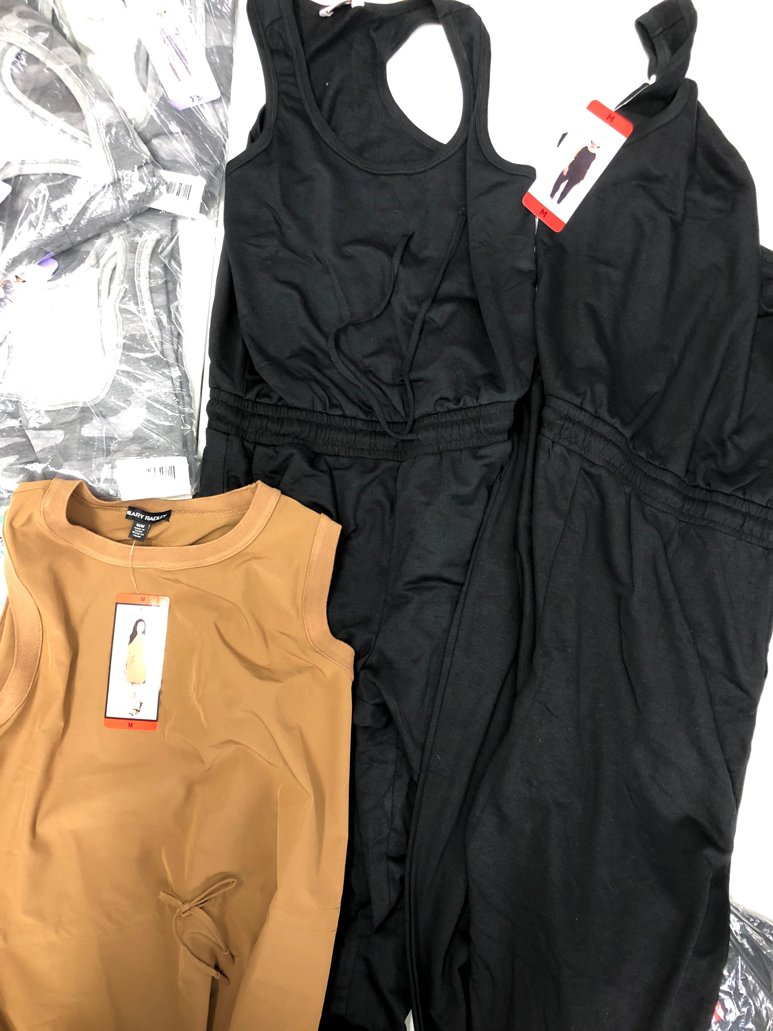 Women's Clothing Dresses, Rompers, Wholesale Lot, DANSKIN, HANG TEN, HILARY RADLEY and more, 11 items, New, MSRP $467