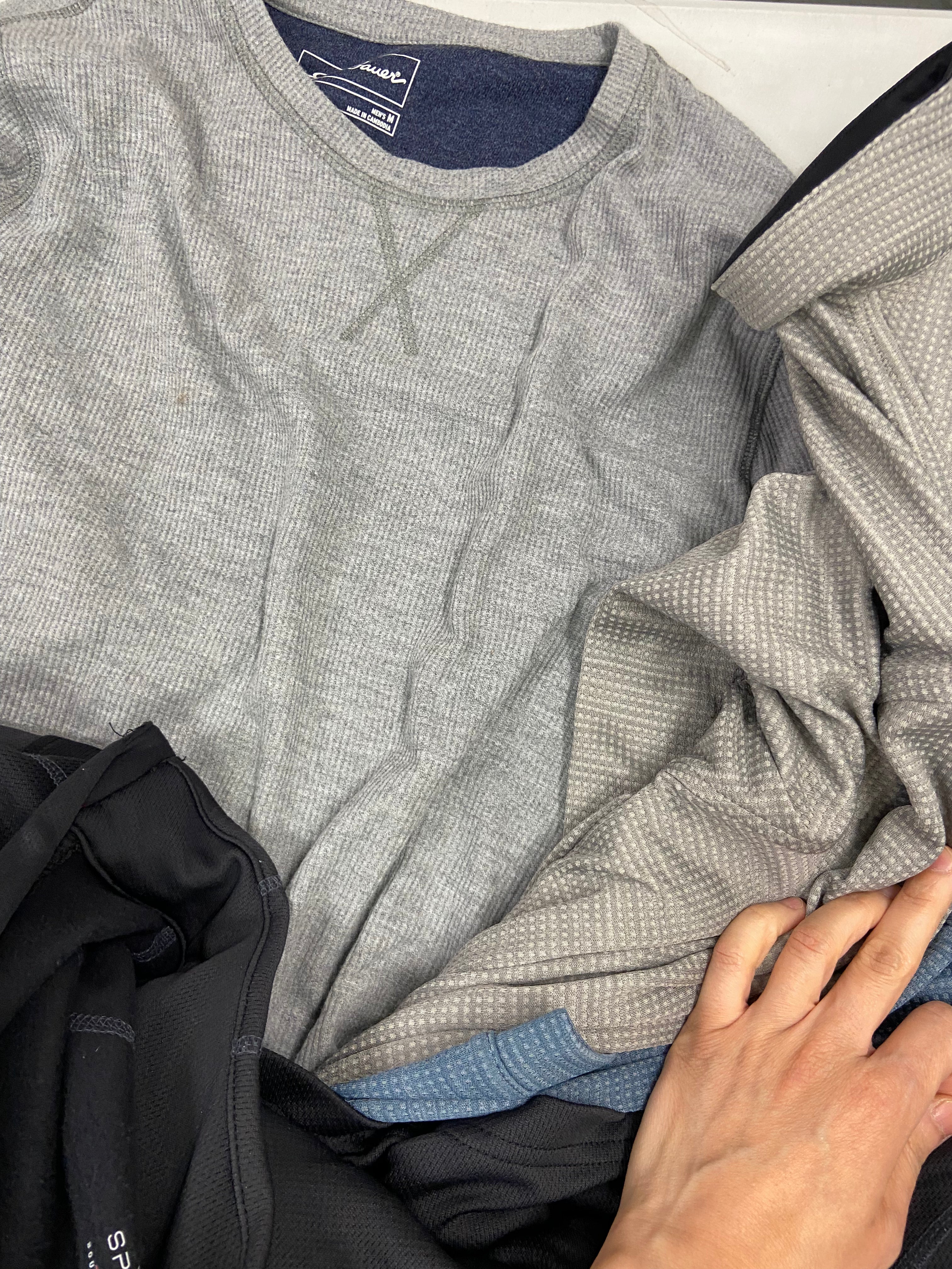 Men's Clothings Tops Wholesale Lot, PUMA, FILA, ORVIS, WEATHERPROOF, EDDIE BAUER, SPIDER, ALFANI, CYPRESS CLUB  and more, 14 items, CUSTOMER RETURNS
