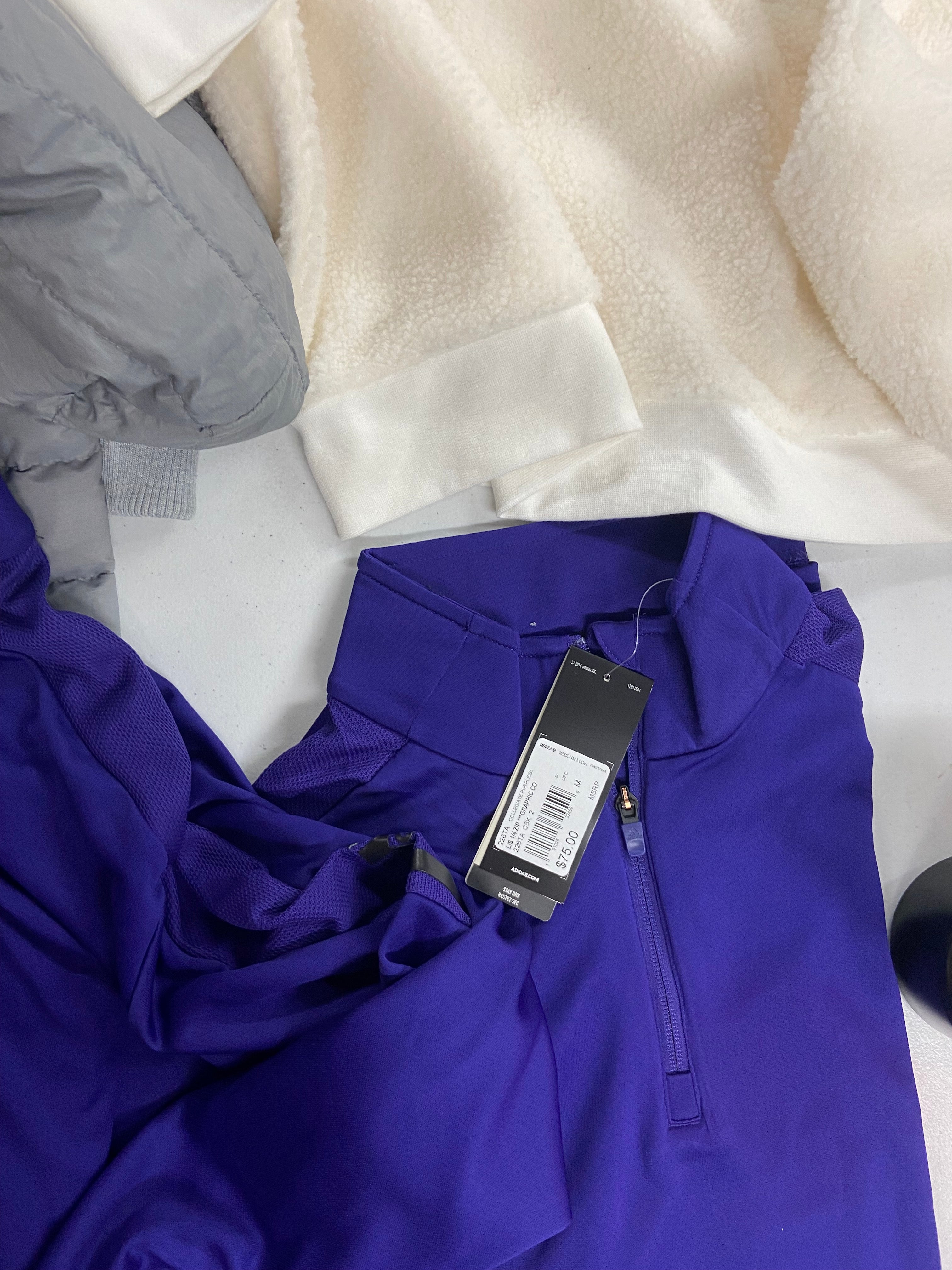 Men's Clothing Outerwear & Others, Wholesale Lot, ADIDAS, ALFANI, CLUB ROOM, 6 items, Shelf Pulls, MSRP $570