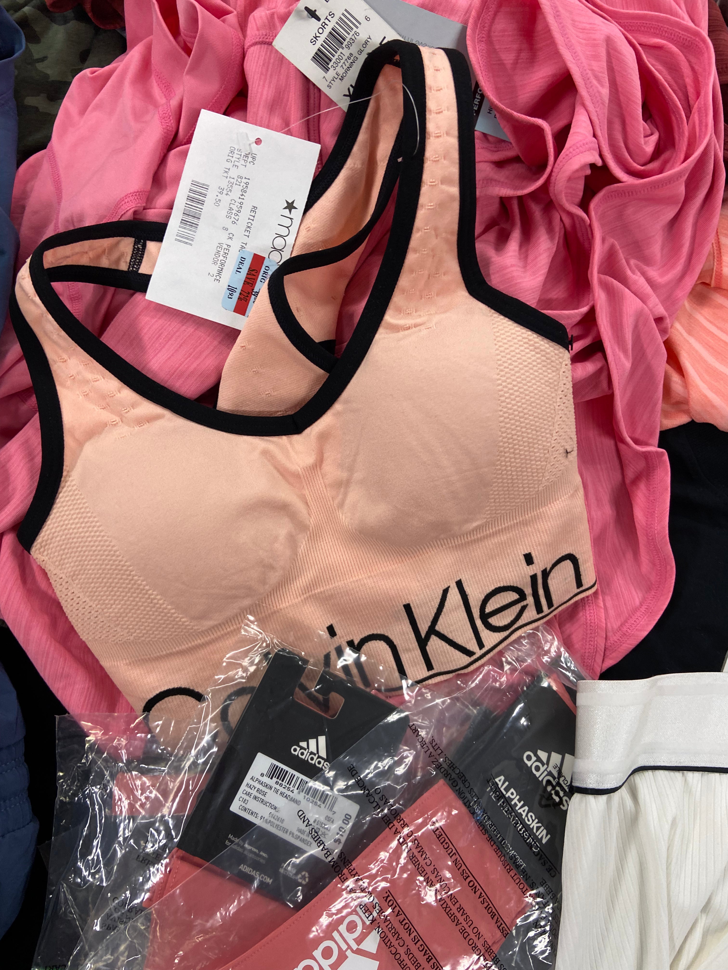 Women's Clothing Activewear Wholesale Lot, THE NORTH FACE, NIKE, ADIDAS, CK PERFORMANCE, DKNY, IDEOLOGY, 28 items, Shelf Pulls, MSRP $862