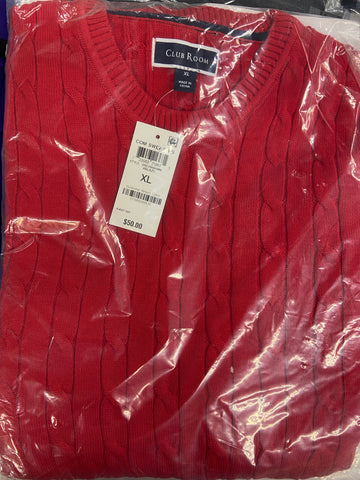 Men's Clothing Sweaters & Other Tops Wholesale Lot, ADIDAS, CLUB ROOM, ALFANI, 9 items, Shelf Pulls, MSRP $650