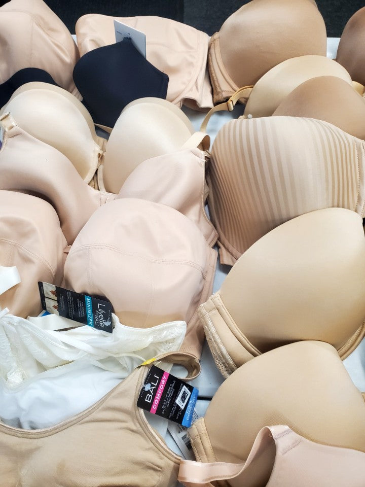 Women's Clothing Intimates Wholesale Lot, CALVIN KLEIN, DKNY, BALI, FREE PEOPLE, JOCKEY and more, 39 items, CUSTOMER RETURNS, MSRP $1,455