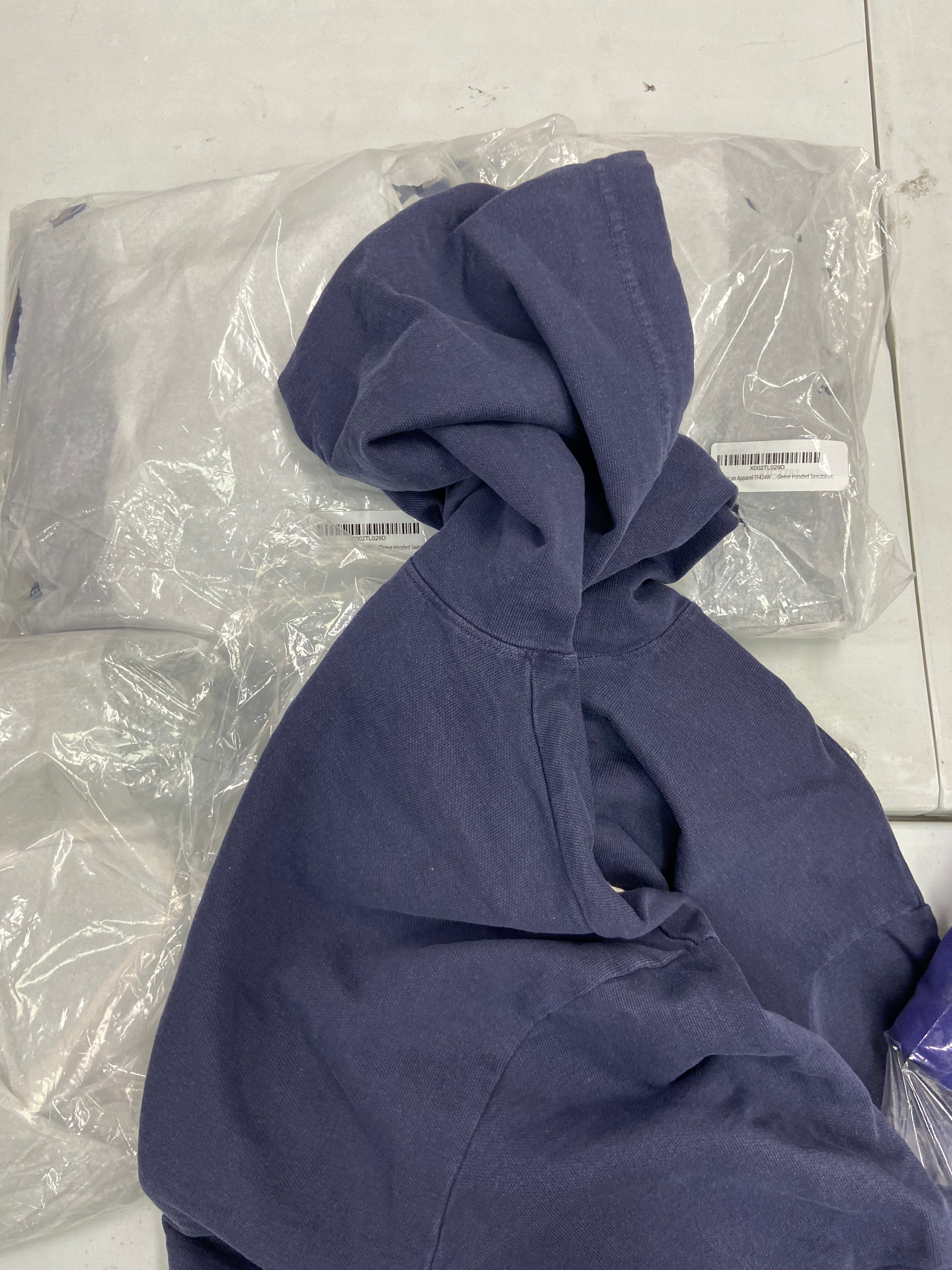 Men's Clothing Sweatshirts and Other tops, Wholesale Lot, ADIDAS, AMERICAN APPAREL, 11 items, Shelf Pulls, MSRP $622