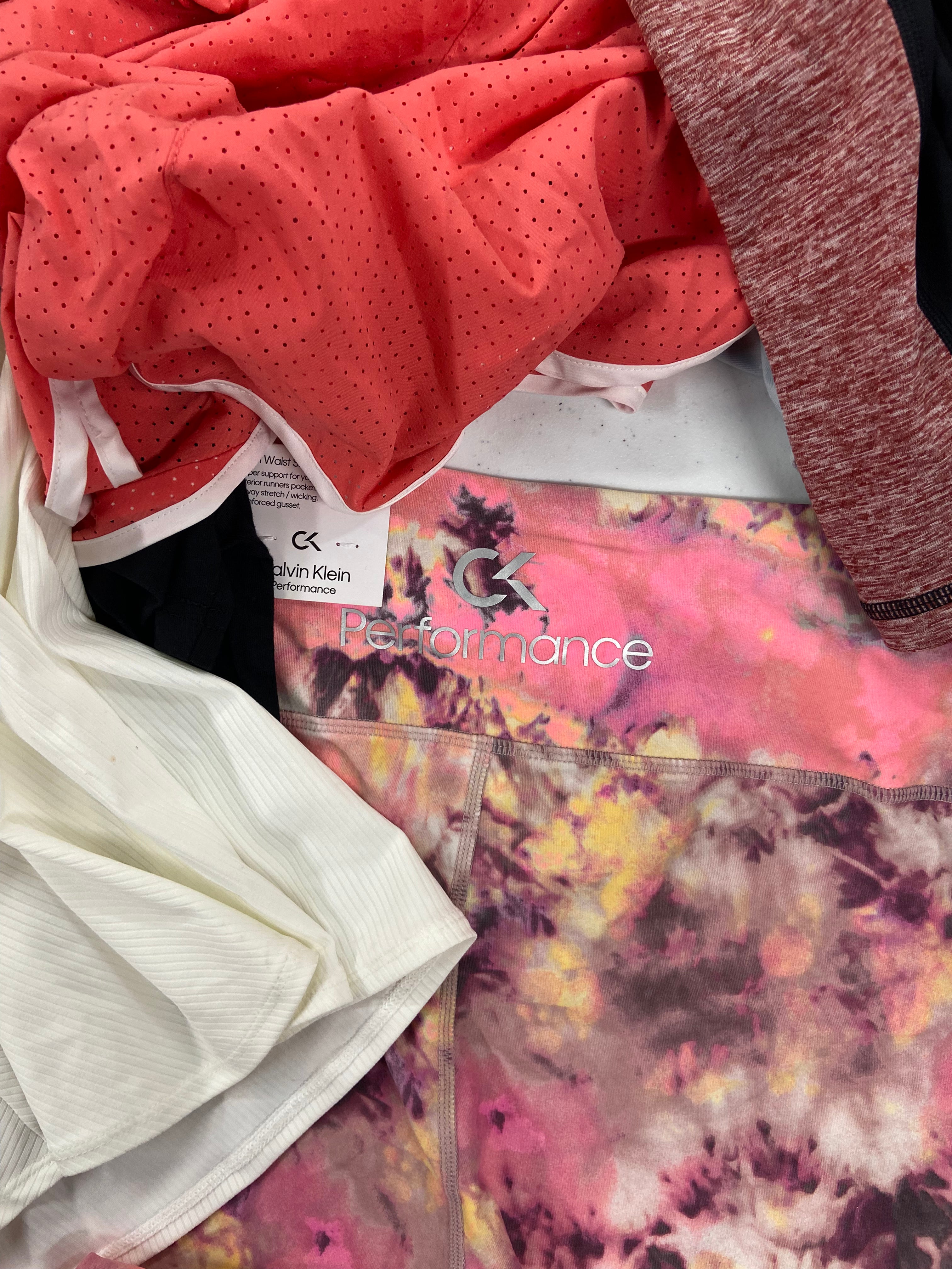 Women's Clothing Activewear Wholesale Lot, THE NORTH FACE, NIKE, ADIDAS, CK PERFORMANCE, DKNY, IDEOLOGY, 28 items, Shelf Pulls, MSRP $862