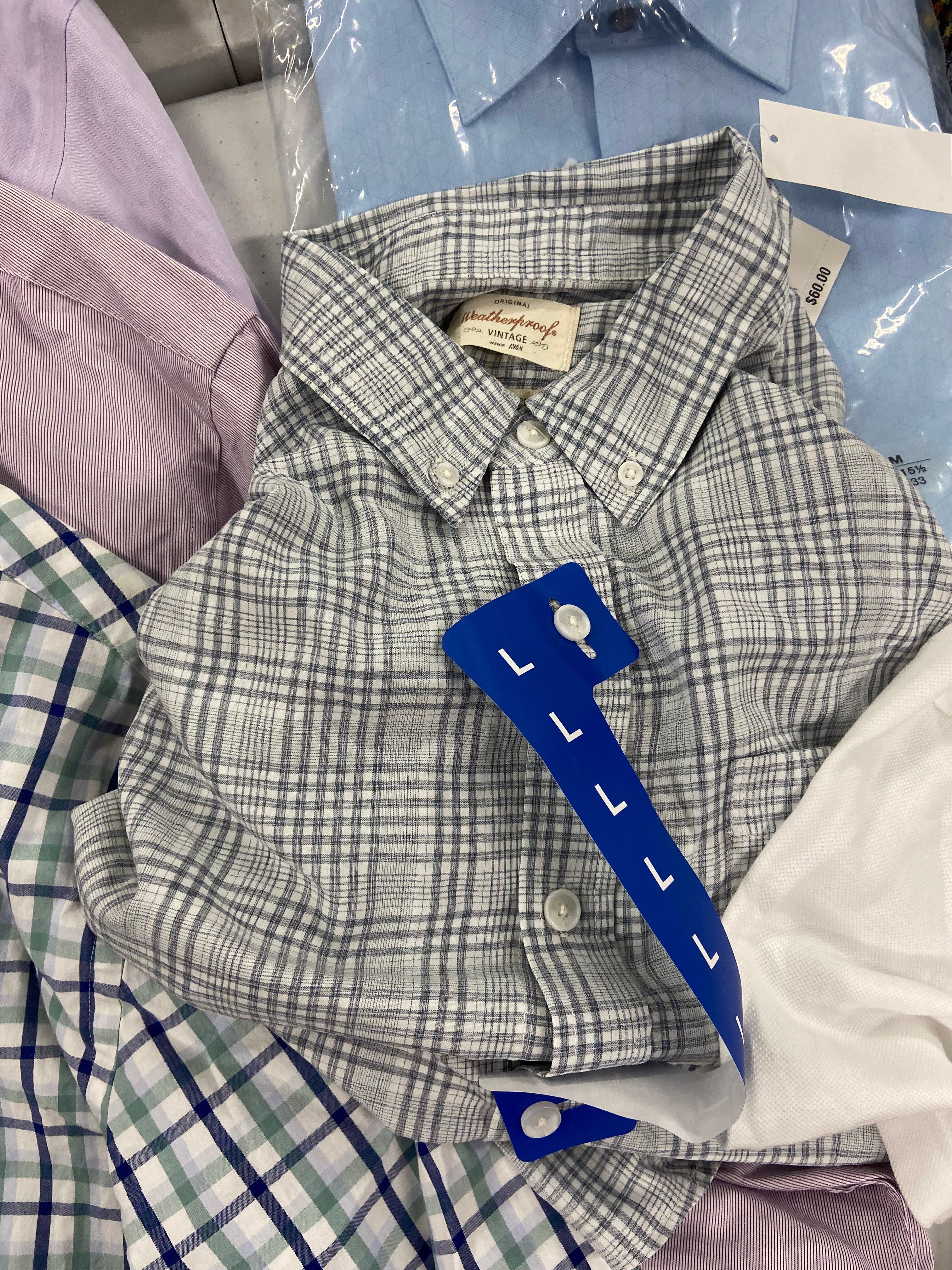 Men's Clothing Dress Shirts & Others, Wholesale Lot, THEORY, LEVI'S, CALVIN KLEIN, BLOOMINGDALES, NN07 and more, 9 items, Shelf Pulls, MSRP $763