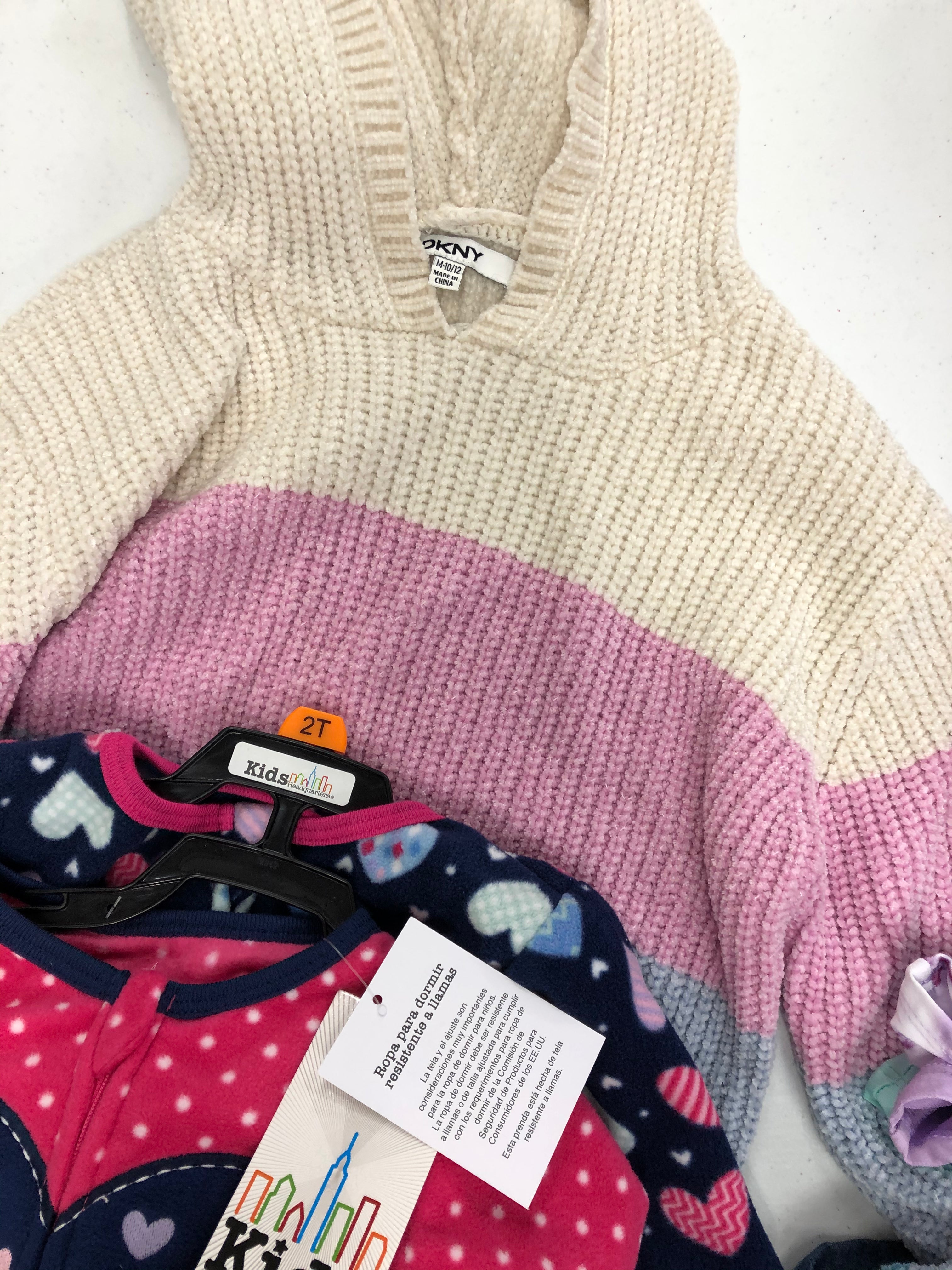 Kid's Girls Clothing Wholesale Lot, ADIDAS, DKNY, EDDIE BAUER, BCBG, CALVIN KLEIN, 32 DEGREES and more,16 items, New, MSRP $544