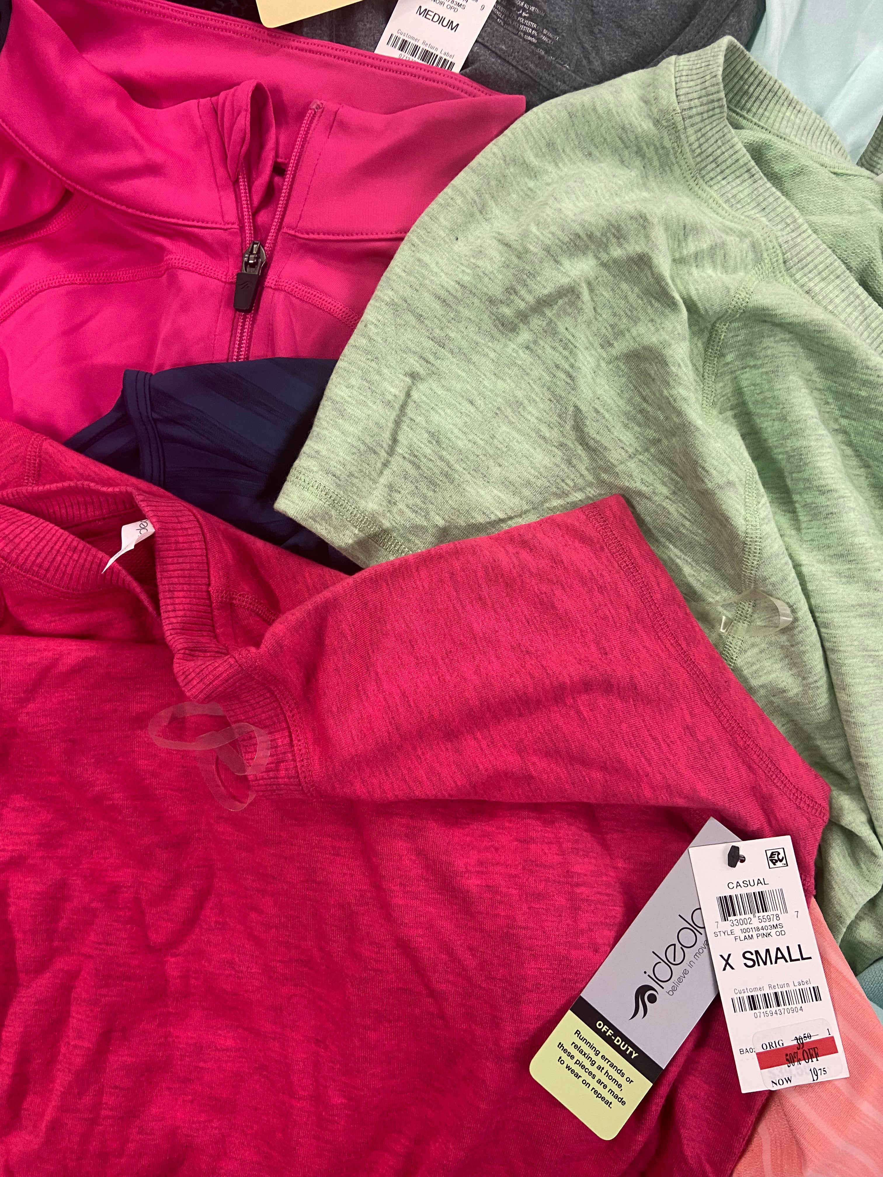 Women's Clothing Assorted Wholesale Lot, PUMA, ADIDAS, VINCE CAMUTO, REALTREE and more, 16 items, Shelf Pulls, MSRP $646