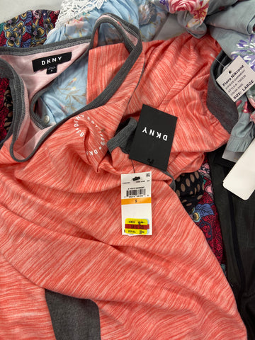 Women's INTIMATES Wholesale Lot, ADIDAS, HANKY PANKY, DKNY, FLORA, CALVIN KLEIN, PLAYTEX and more, 30 items, Shelf Pulls, MSRP $1,571