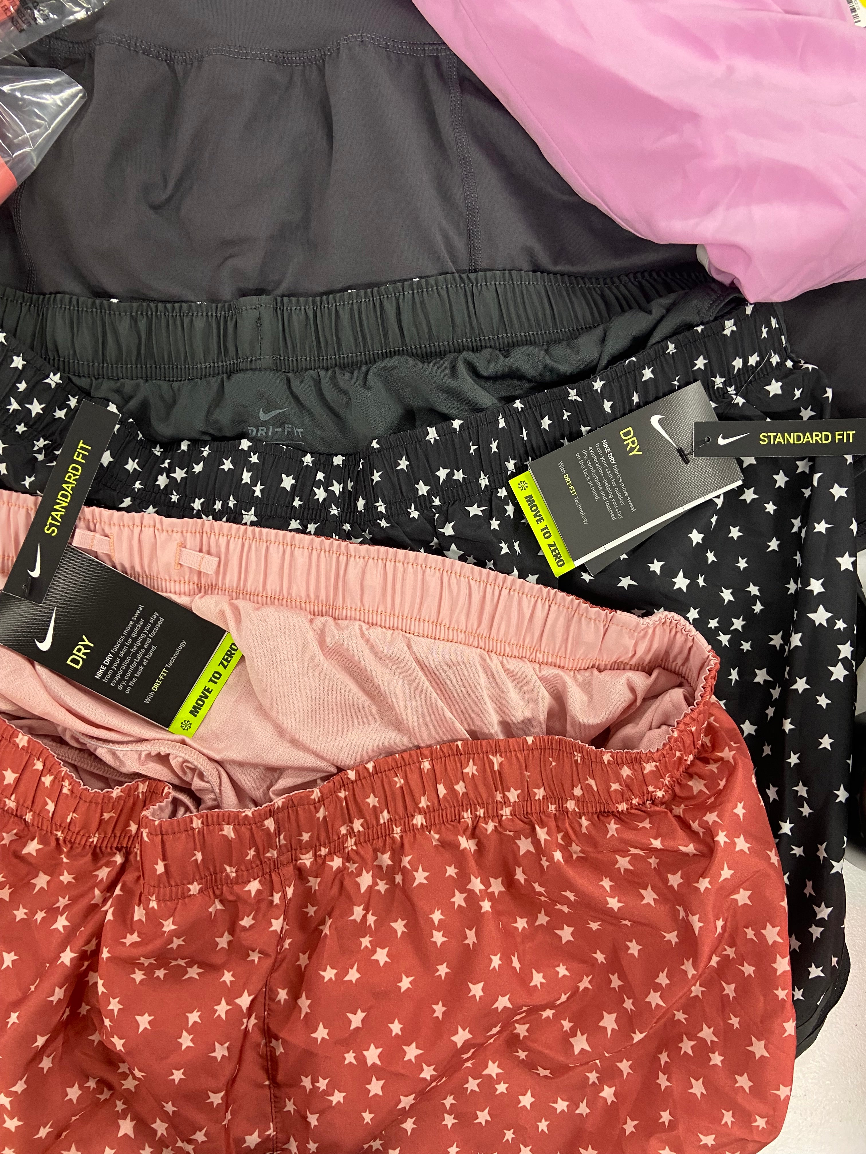 Women's Clothing Athletic Shorts Wholesale Lot, ADIDAS, NIKE, COTTON ON, DANSKIN and more, 23 items, Shelf Pulls, MSRP $609