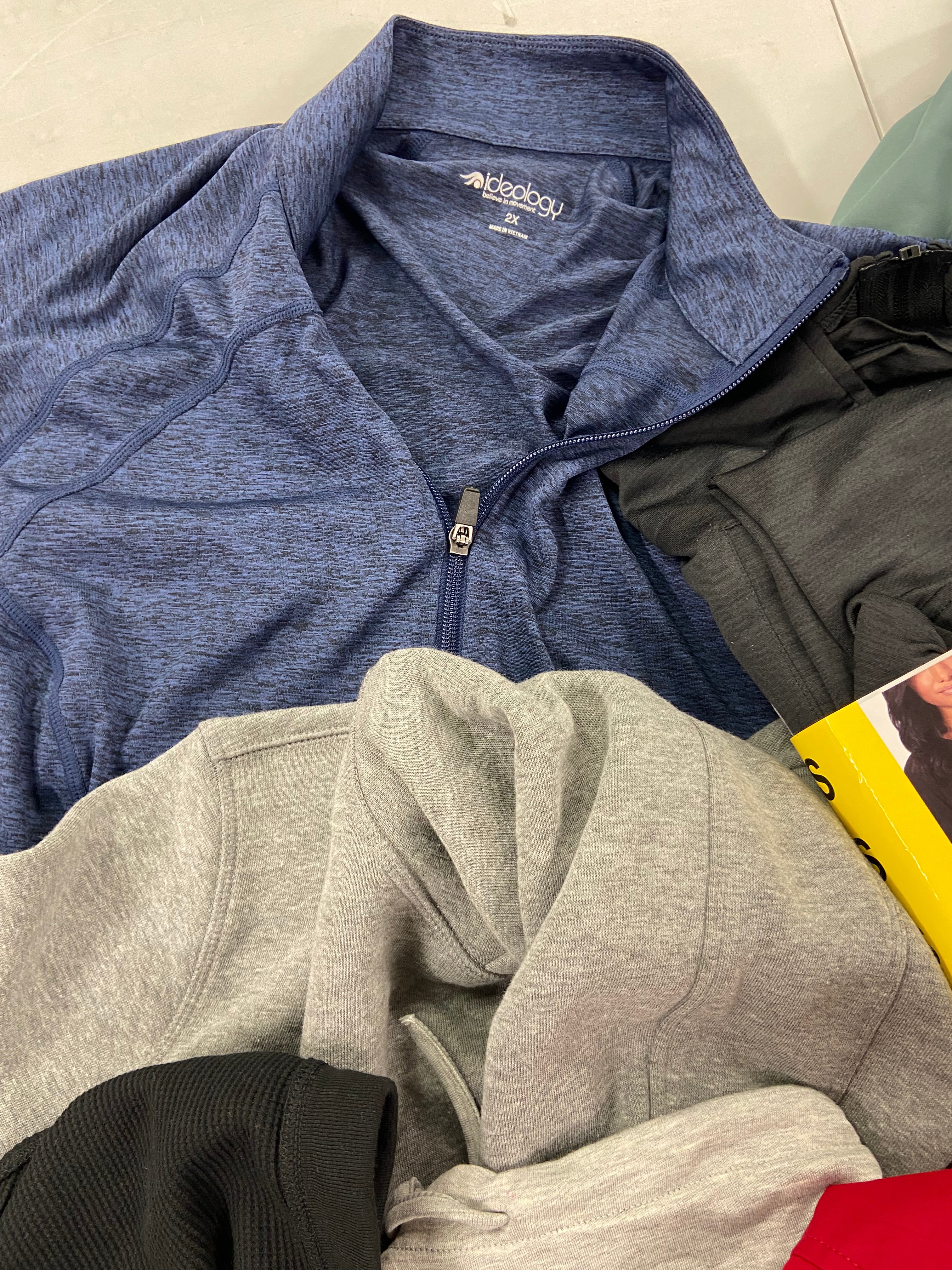Women's Clothing Activewear Jackets & Other Tops Wholesale Lot, NIKE, CK PERFORMANCE, WEATHERPROOF, 32 DEGREES and more, 10 items, Shelf Pulls, MSRP $517