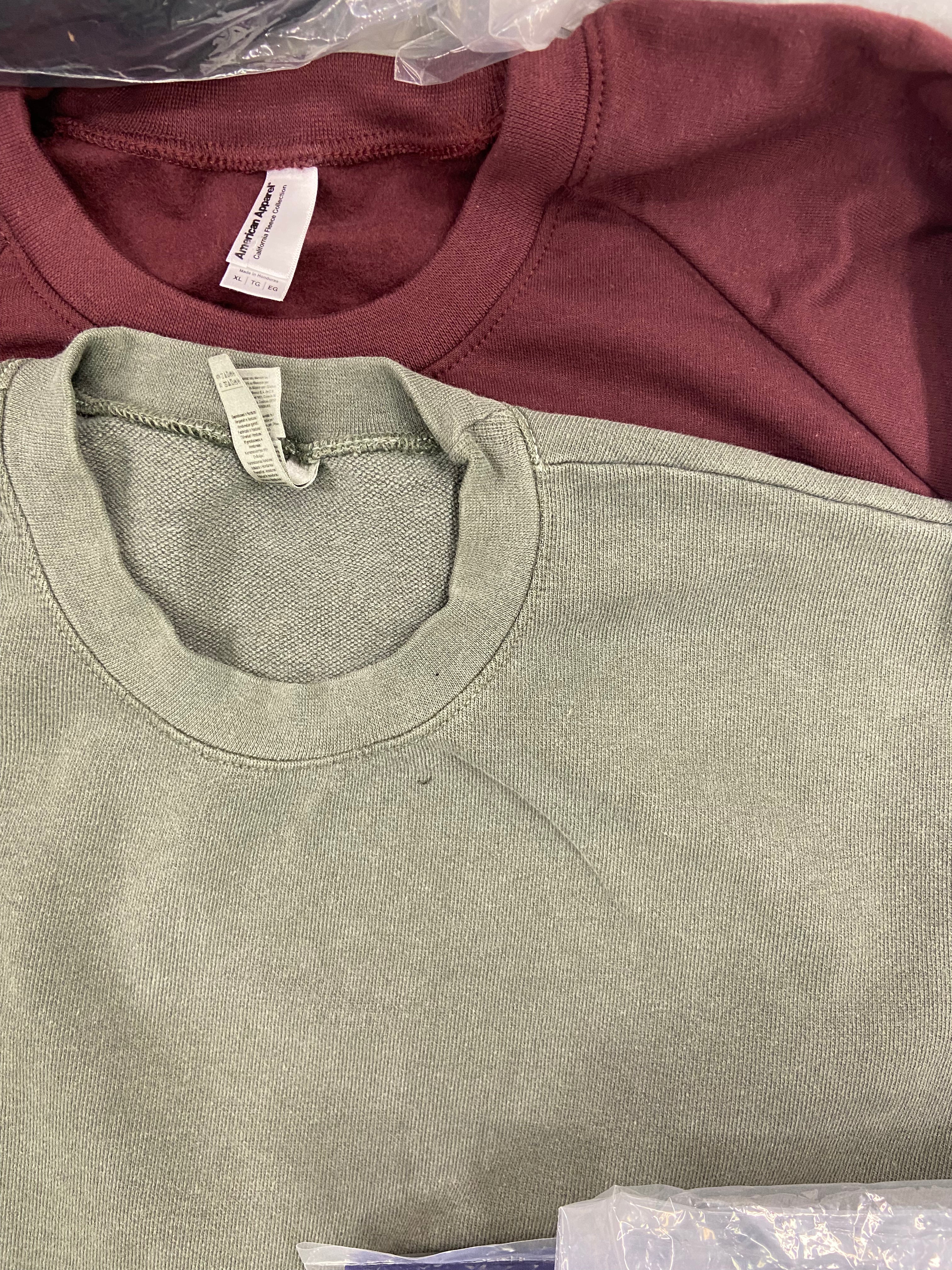 Men's Clothing Tops Wholesale Lot, ADIDAS, AMERICAN APPAREL, 17 items, Shelf Pulls, MSRP $477