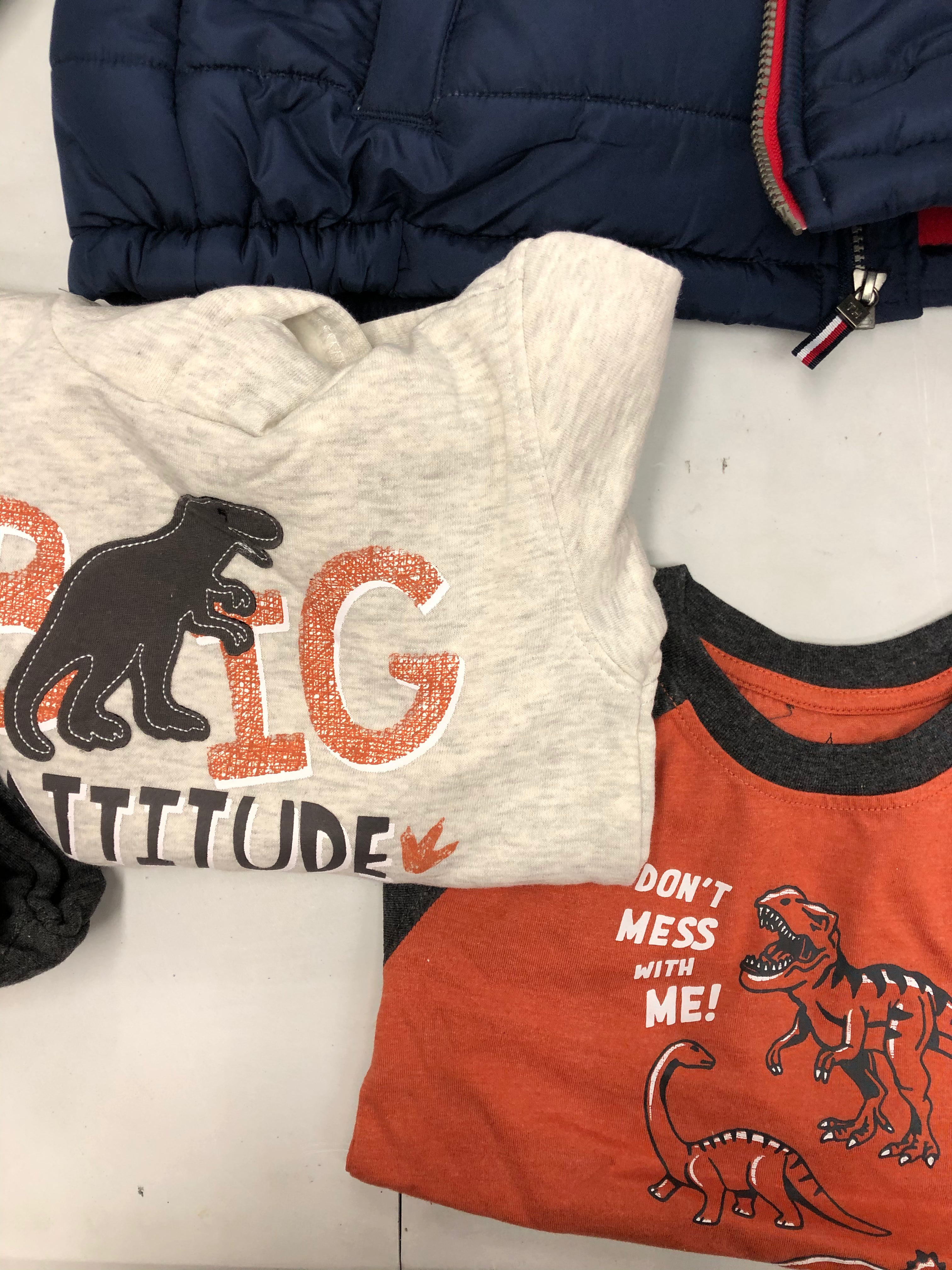 Kid's Boys Clothing Wholesale Lot, EDDIE BAUER, PUMA, O'NEILL, LEE, CHAMPION and more, 7 items, New, MSRP $289