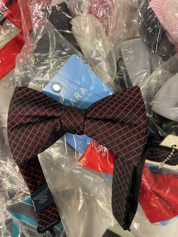 Men's Bow Ties Wholesale Lot, COUNTESS MARA, RYAN SEACREST, ALFANI and more, 95items, CUSTOMER RETURNS