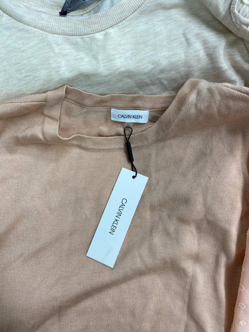 Women's Clothing Tops Wholesale Lot, CALVIN KLEIN, UNDER ARMOUR, FREE PEOPLE, ELLA MOSS , 32 DEGREES and more, 18 items, Shelf Pulls, MSRP $805