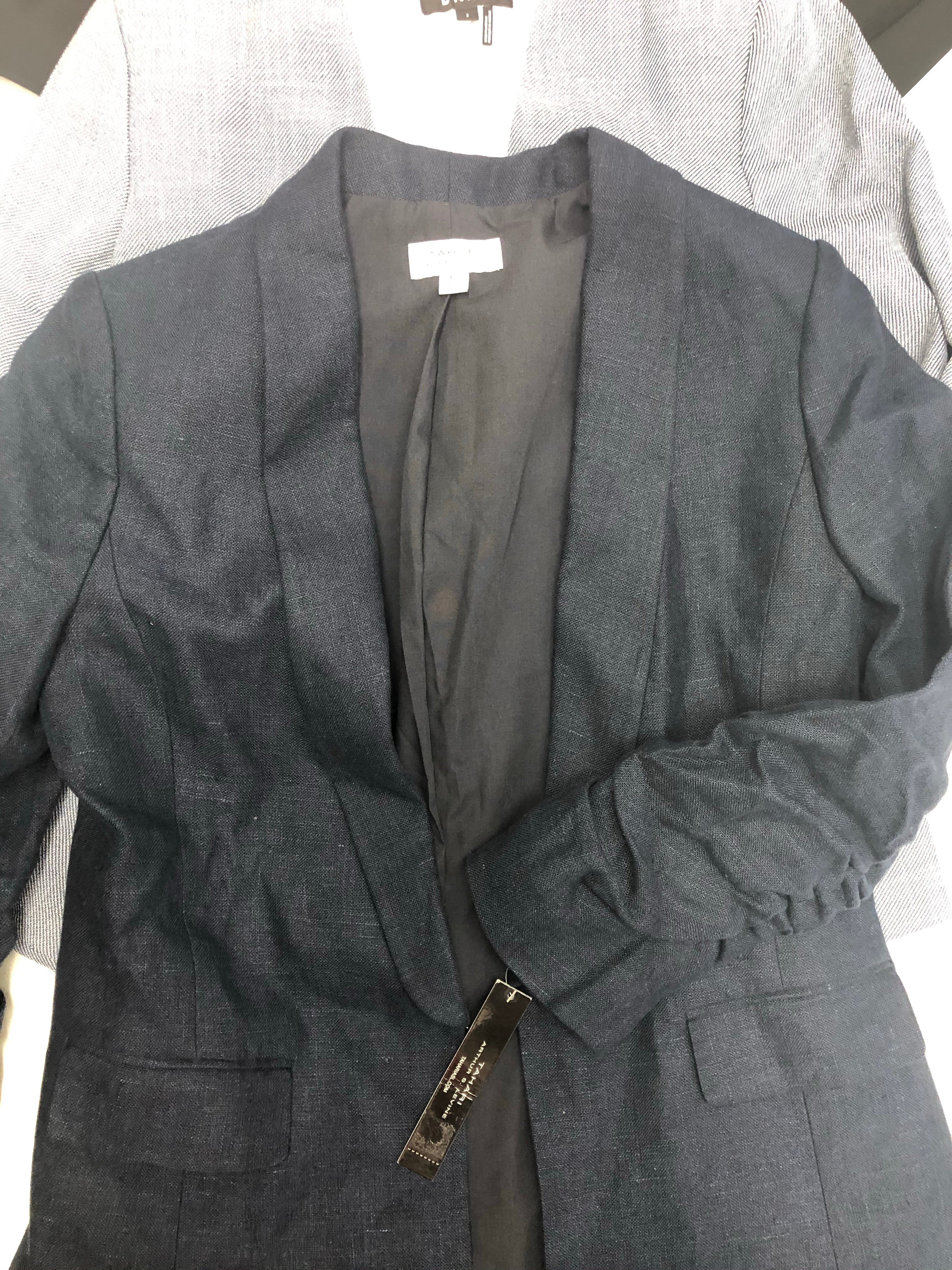 Women's Clothing Jacket Wholesale Lot, DKNY, Calvin Klein, Columbia, Tahari, Kasper, Alfani and more, 15 Units, Shelf Pulls, MSRP $1405.47