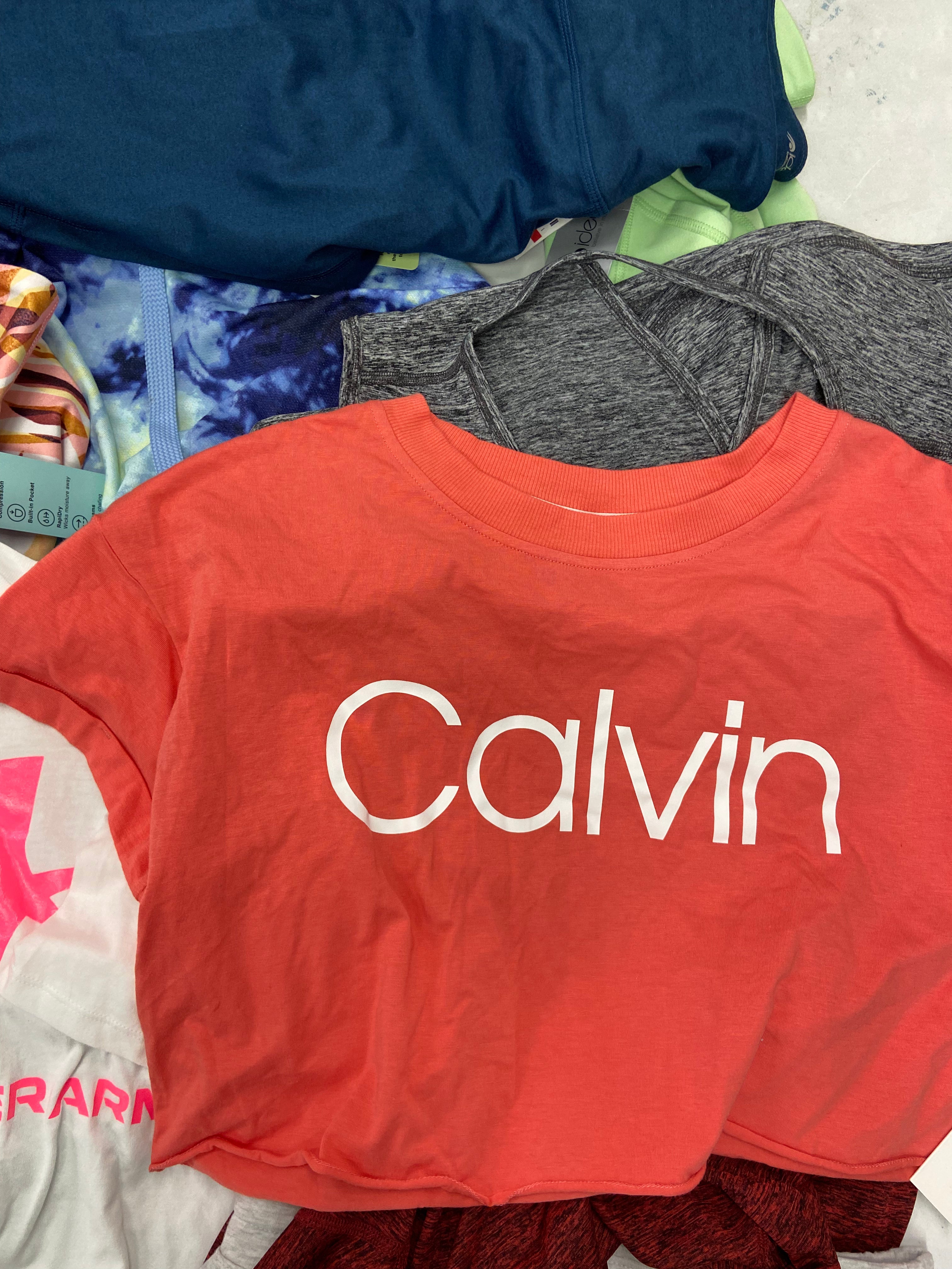 Women's Clothing Activewear Wholesale Lot, UNDER ARMOUR, CALVIN KLEIN, SPYDER, CHAMPION, IDEOLOGY and more, 23 items, Shelf Pulls, MSRP $796