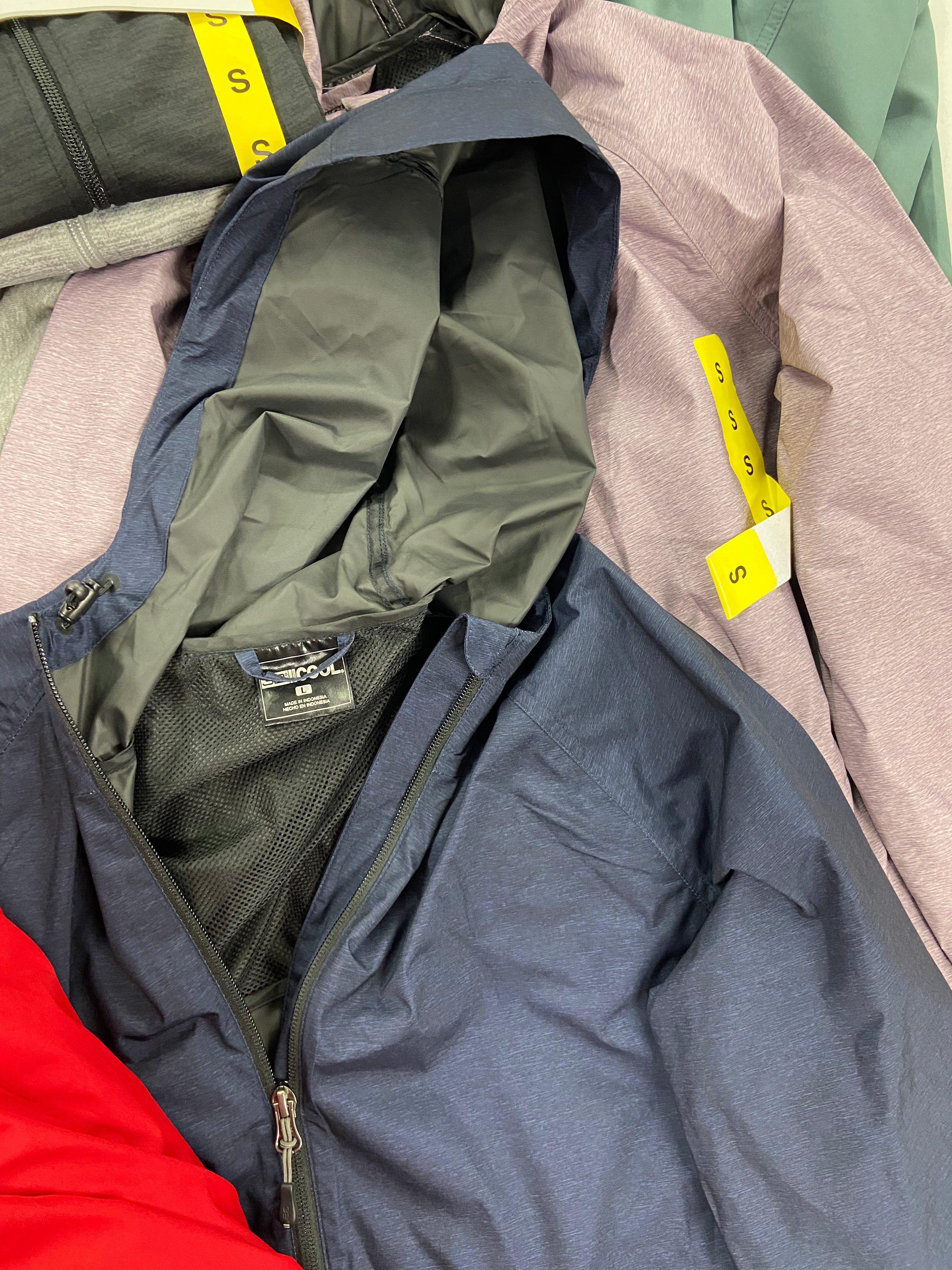 Women's Clothing Activewear Jackets & Other Tops Wholesale Lot, NIKE, CK PERFORMANCE, WEATHERPROOF, 32 DEGREES and more, 10 items, Shelf Pulls, MSRP $517