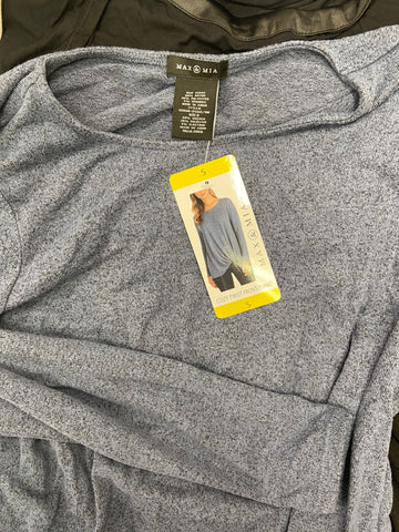 Women's Clothing Tops Wholesale Lot, SPYDER, 32 DEGREES, ELLA MOSS, AQUA, THREE DOTS and more, 17 items, Shelf Pulls, MSRP $663