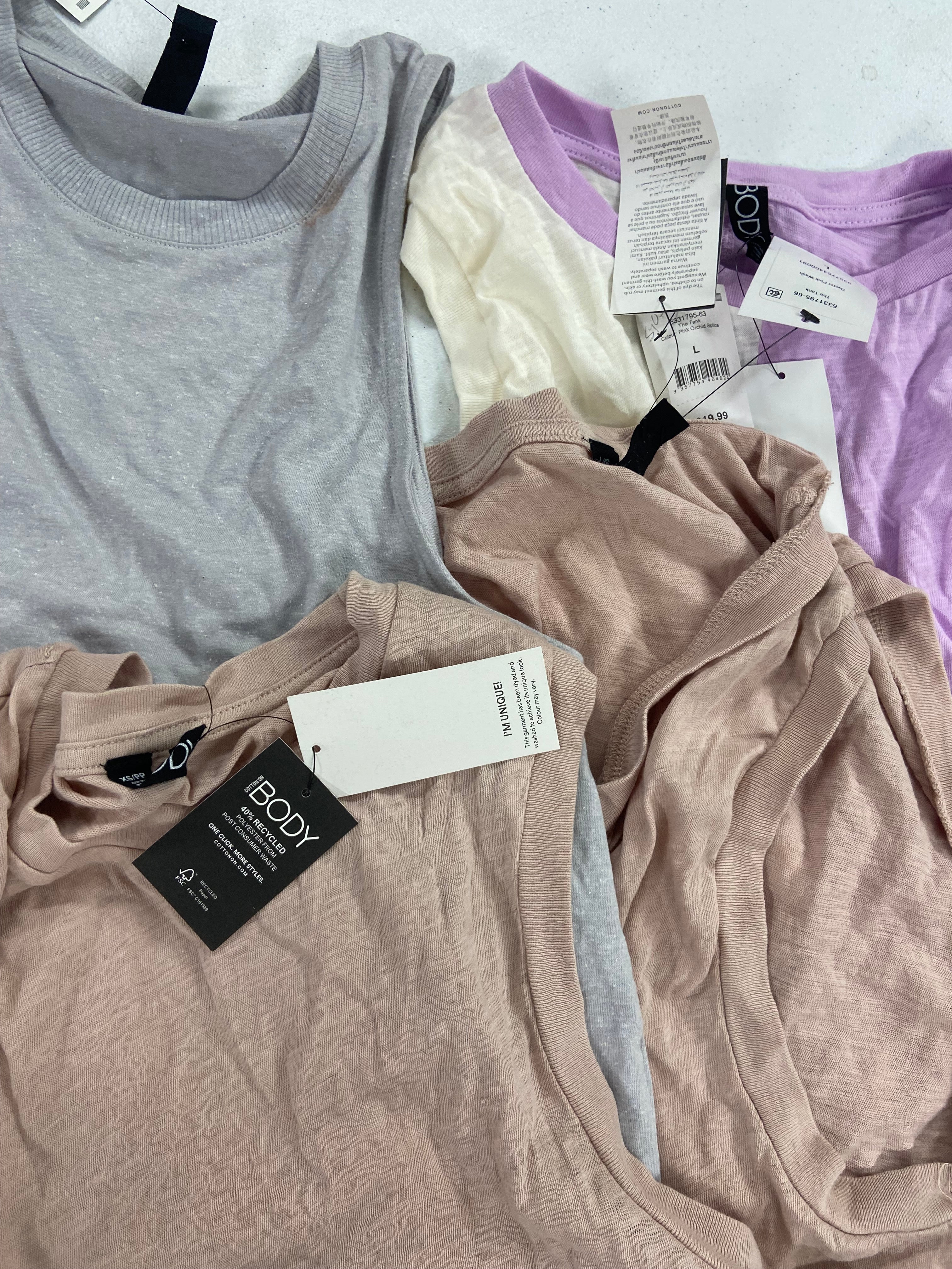 Women's Clothing Tops Wholesale Lot, RALPH LAUREN, THE NORTH FACE, SPYDER, FREE PEOPLE, COTTON ON and more, 13 items, Shelf Pulls, MSRP $598