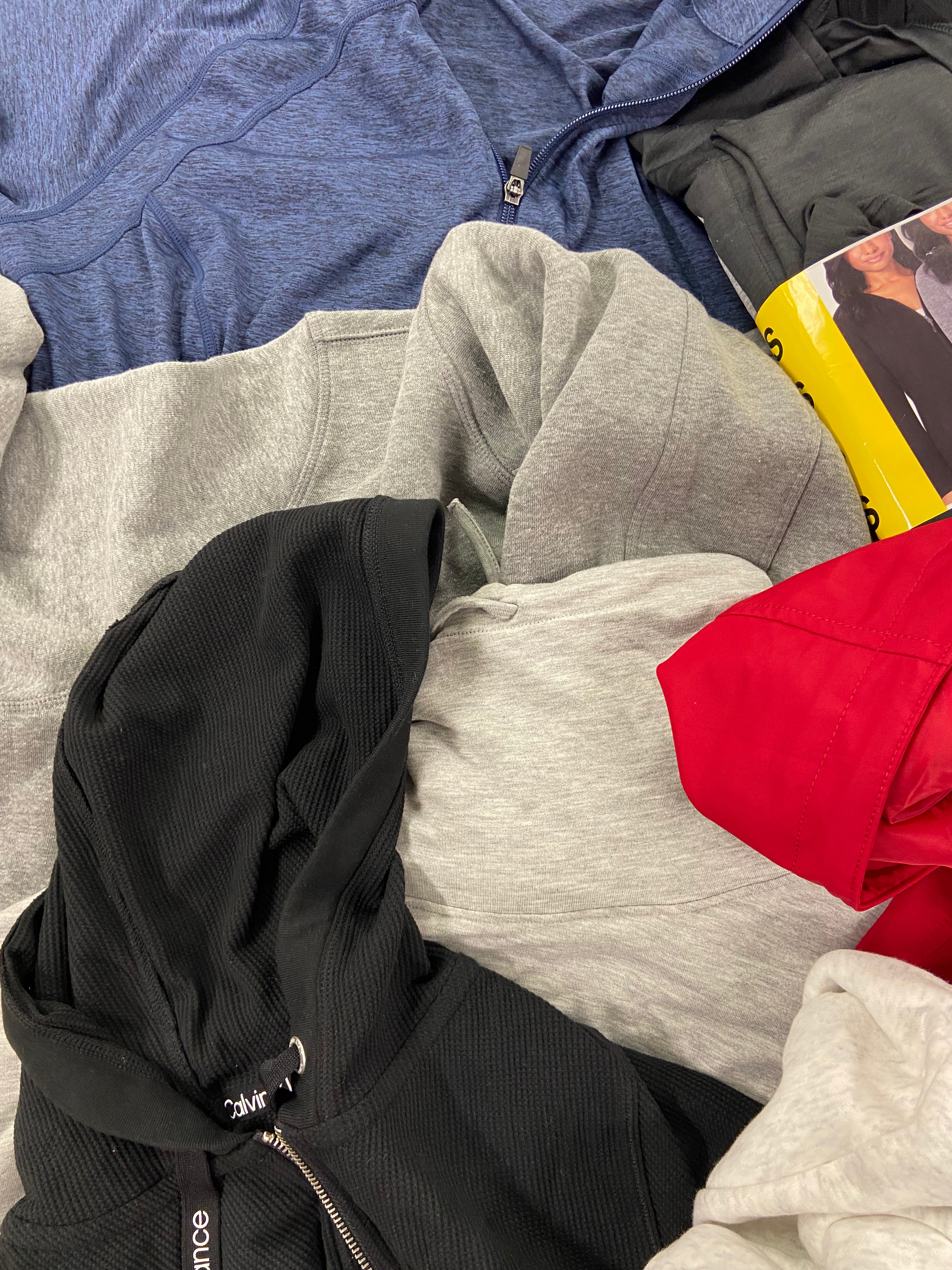 Women's Clothing Activewear Jackets & Other Tops Wholesale Lot, NIKE, CK PERFORMANCE, WEATHERPROOF, 32 DEGREES and more, 10 items, Shelf Pulls, MSRP $517