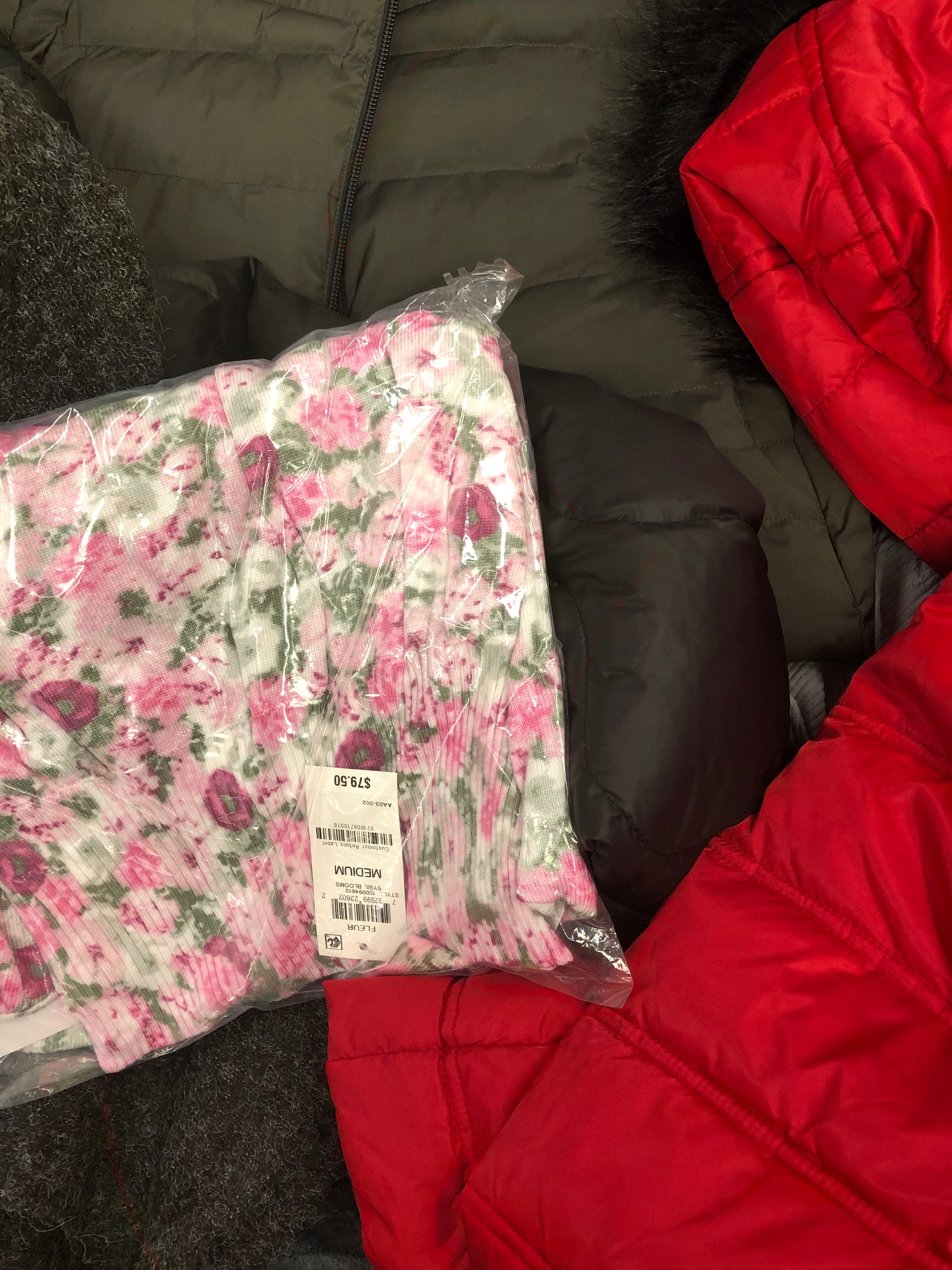 Women's Clothing Jackets Wholesale Lot, NAUTICA, MONDETTA, 32 DEGREES, AMERICAN APPAREL and more, 8 items, Shelf Pulls, MSRP $645