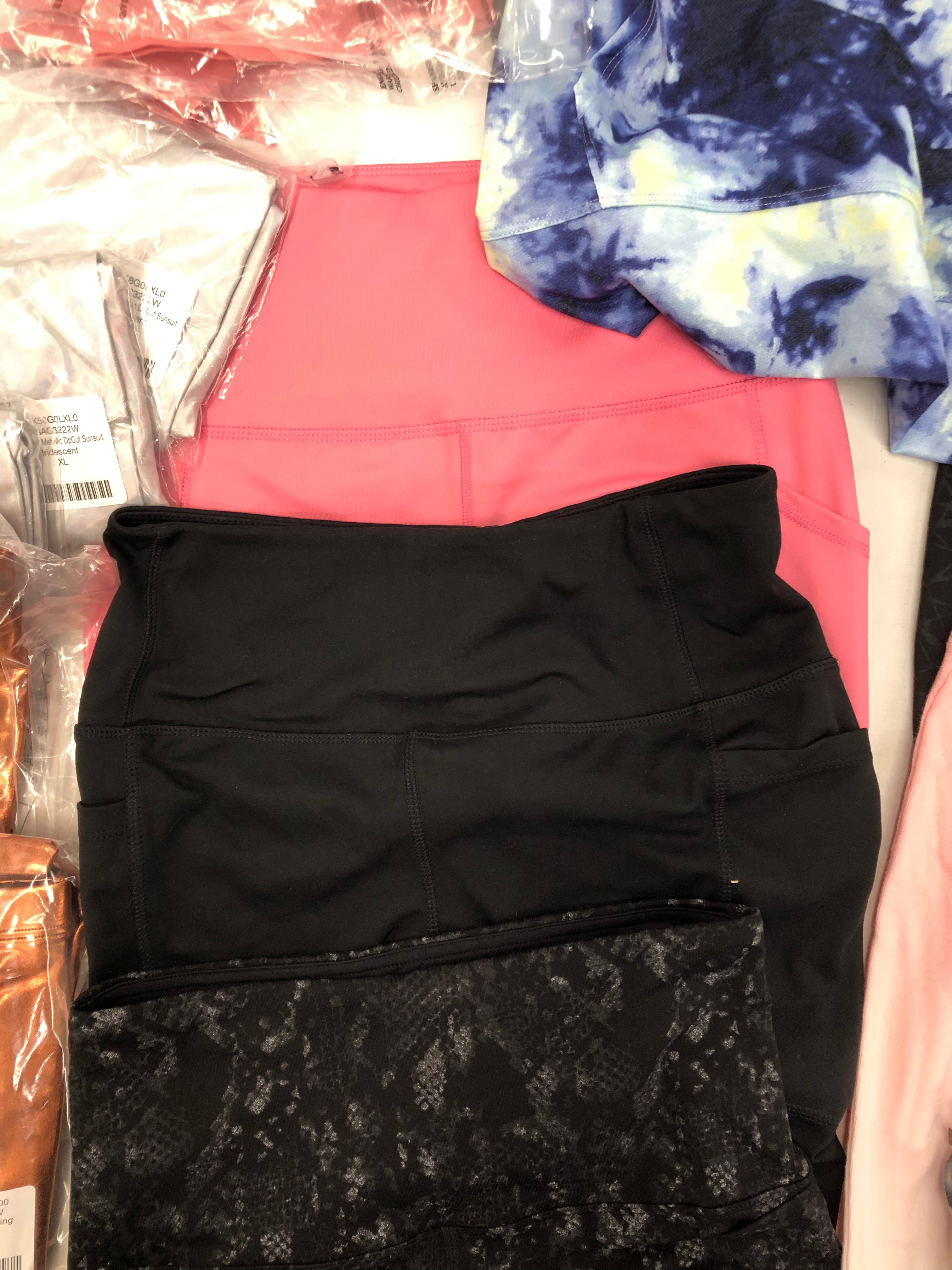 Women's Clothing Activewear and others Wholesale Lot, ADIDAS, NIKE, CALVIN KLEIN, TOMMY HILFIGER, ASICS, IDEOLOGY and more, 23 items, Shelf Pulls, MSRP $796