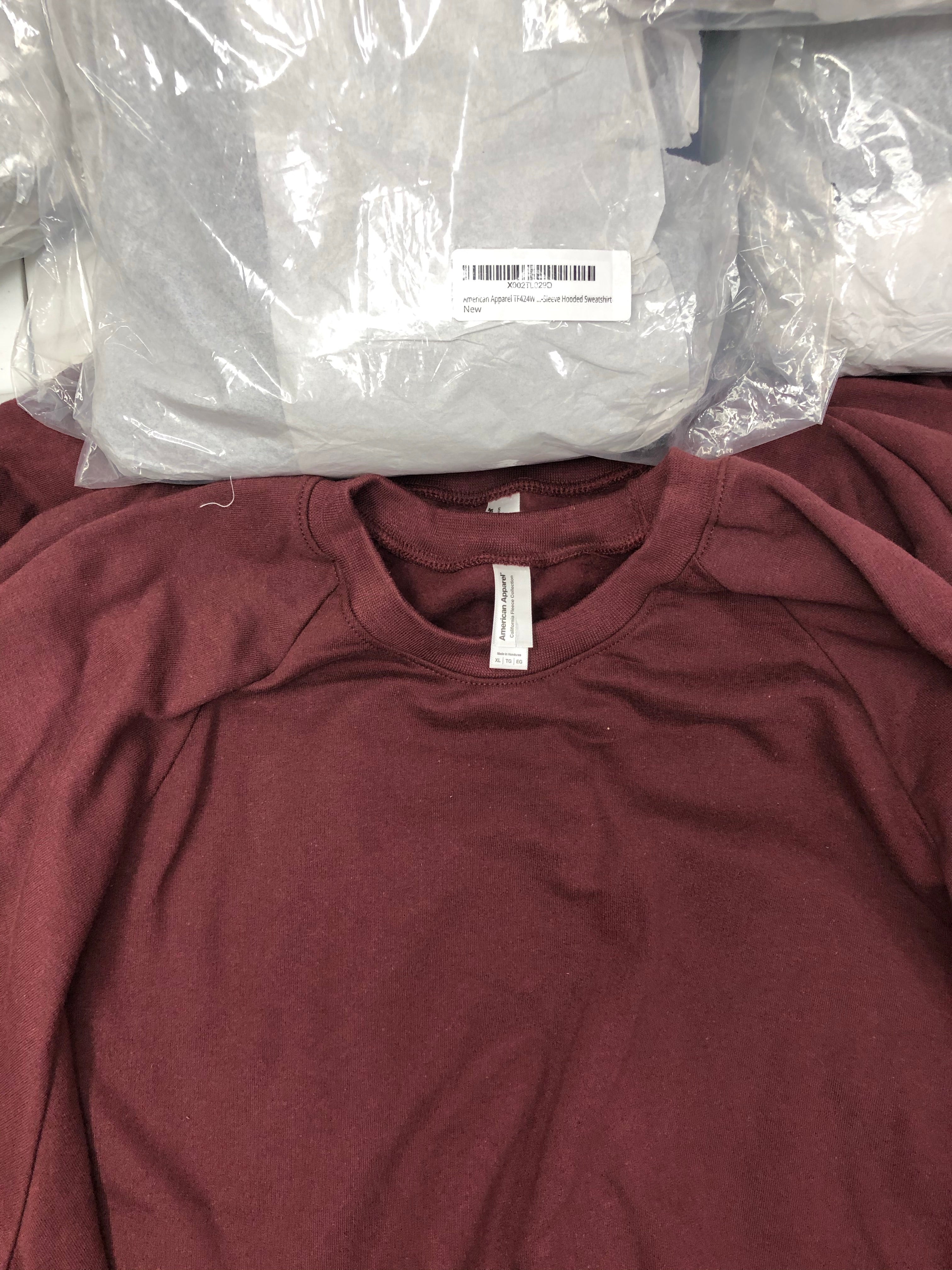 Men's Clothing Tops Wholesale Lot, AMERICAN APPAREL ONLY, 26 Items, Shelf Pulls, MSRP $1,036