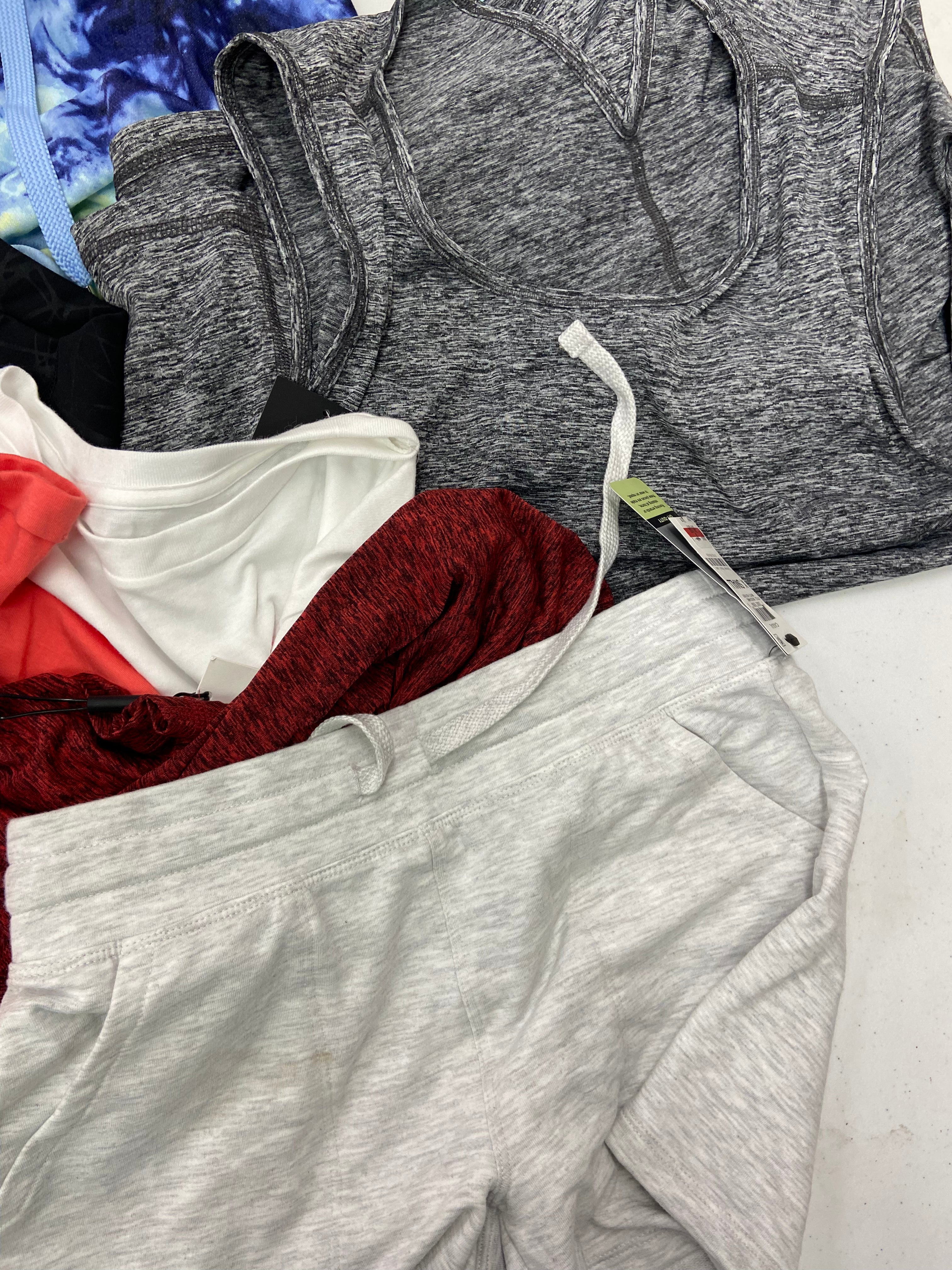 Women's Clothing Activewear Wholesale Lot, UNDER ARMOUR, CALVIN KLEIN, SPYDER, CHAMPION, IDEOLOGY and more, 23 items, Shelf Pulls, MSRP $796