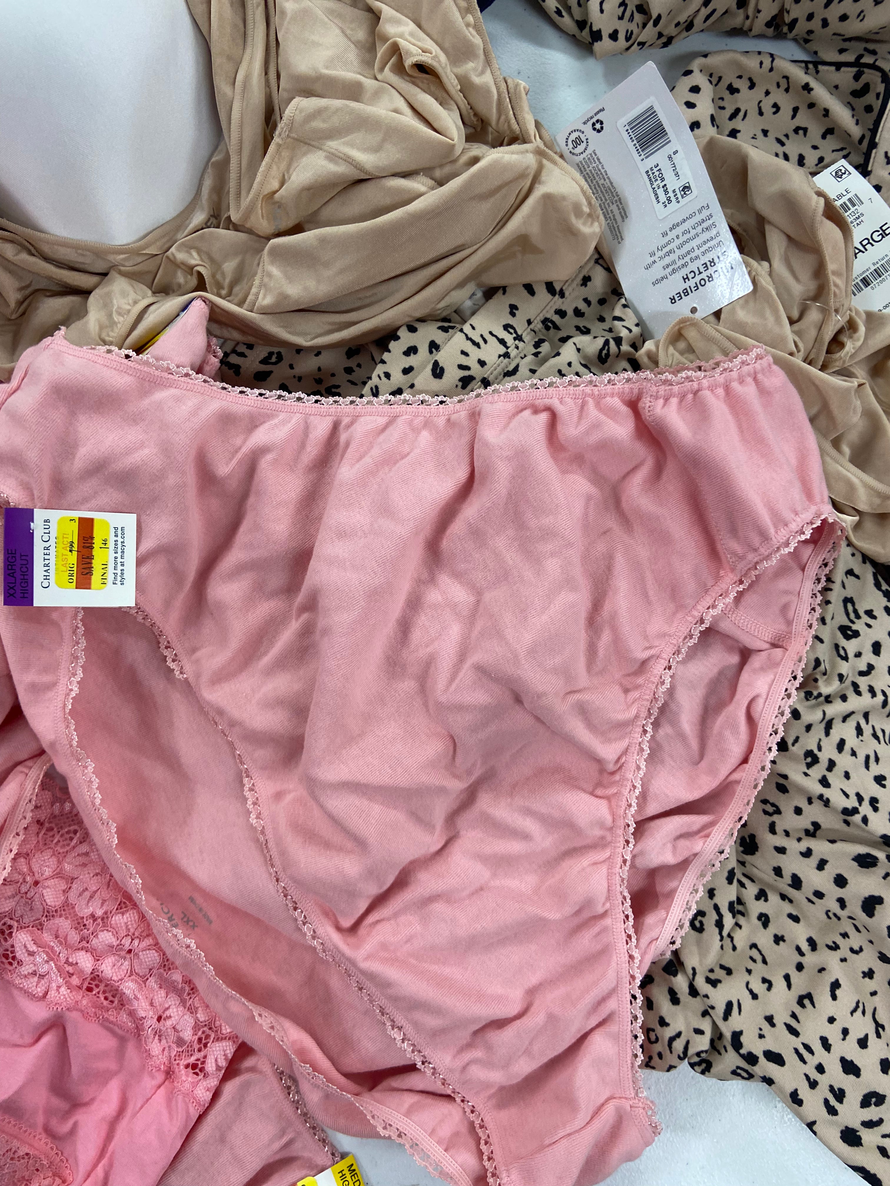 Women's Sleepwear & Others, Wholesale Lot, SPANX, MAIDENFORM, JOCKEY, JENNI, FRIENDS, CHARTER CLUB and more, 14 items, Shelf Pulls, MSRP $433