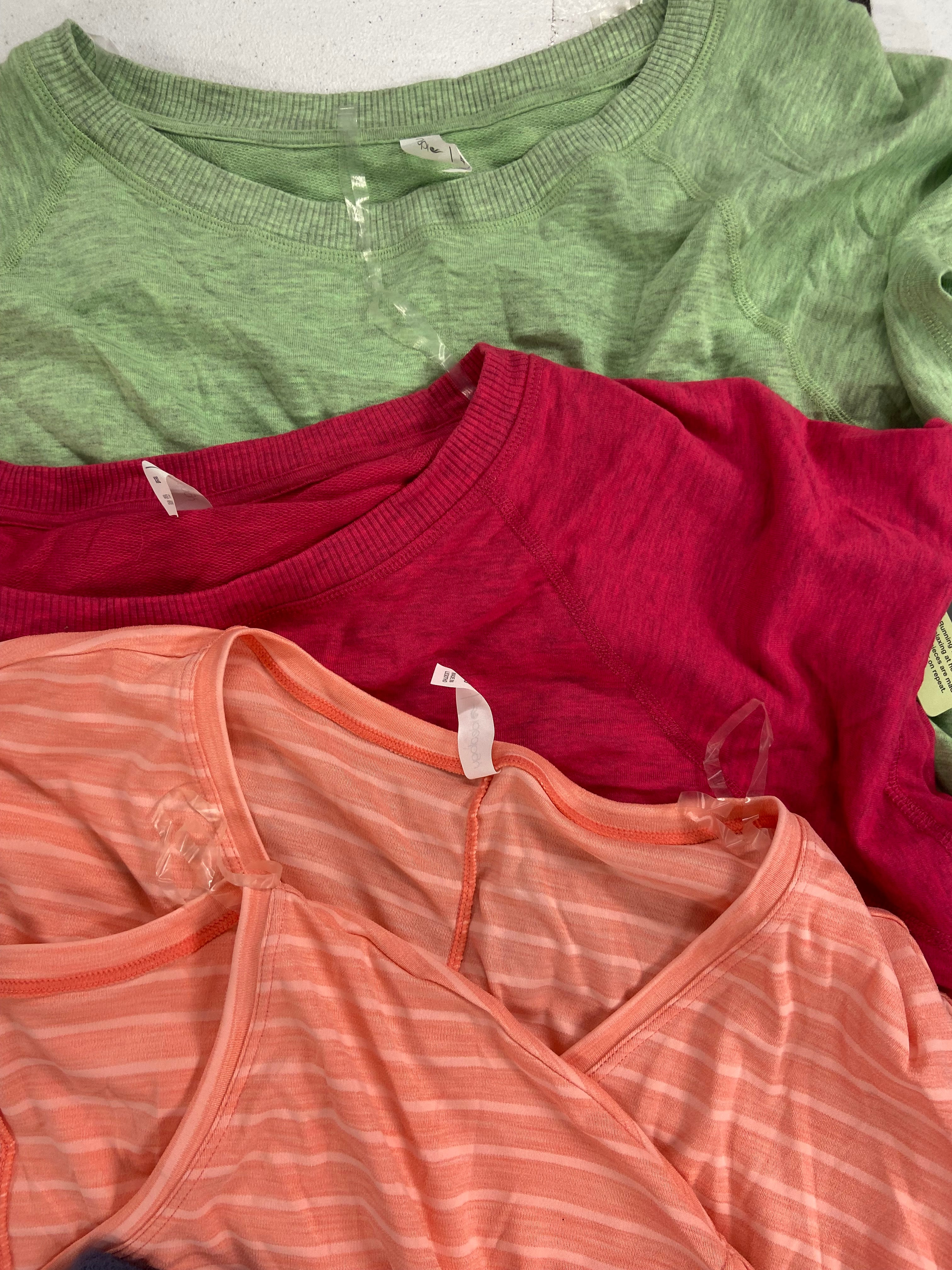 Women's Clothing Tops and Others Wholesale Lot, TOMMY HILFIGER, POLO RALPH LAUREN, FREE PEOPLE, IDEOLOGY, 13 items, Shelf Pulls, MSRP $775
