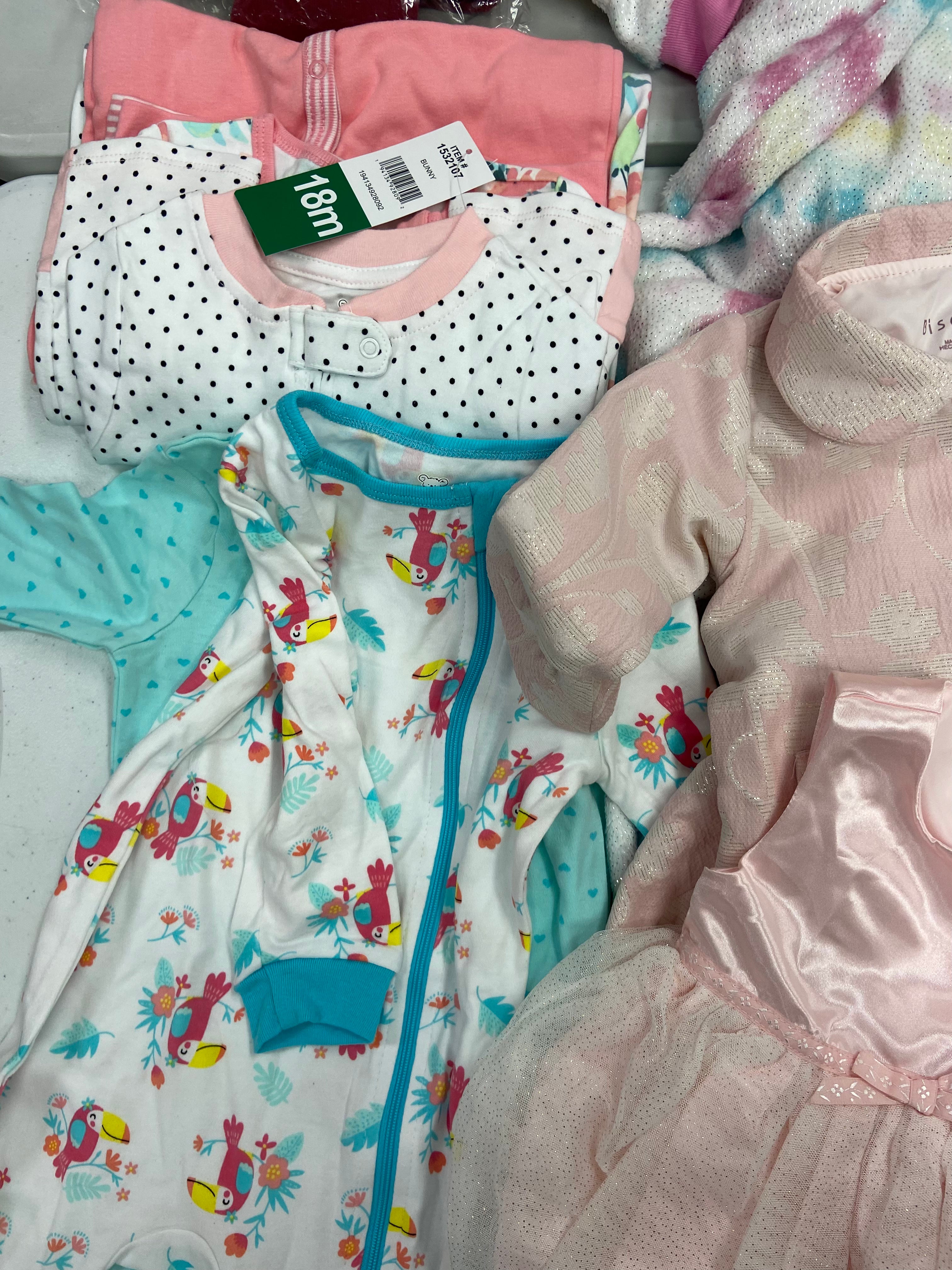 Kids, Youth Clothing Assorted Wholesale Lot, CULT OF INDIVIDUALITY, EDDIE BAUER, BISCOTTI, SAINT EVE, KOALA BABY   and more, 11 items, Shelf Pulls, MSRP $512
