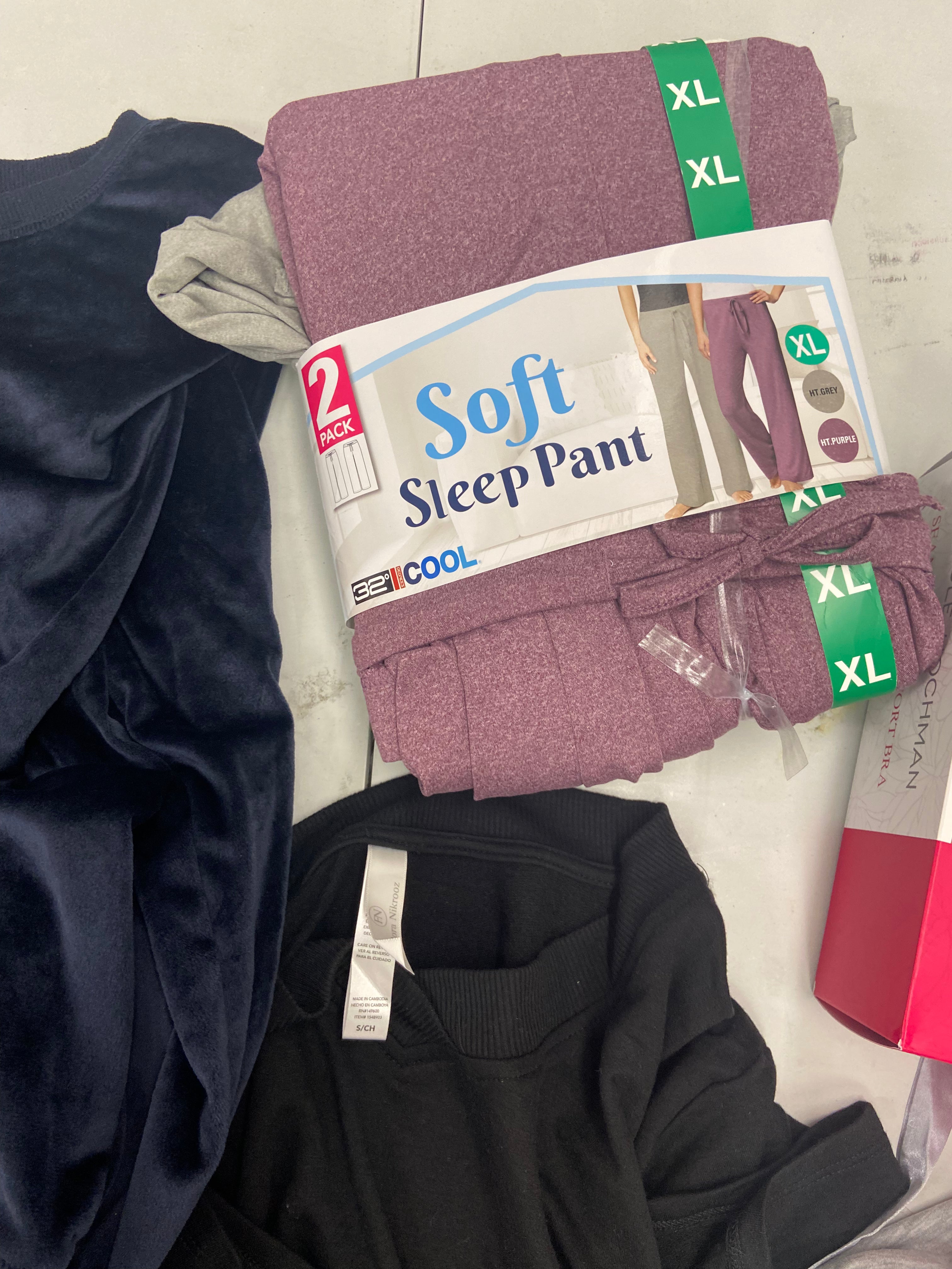 Women's Clothing, Intimates, Wholesale Lot, LUCKY BRAND, FREE PEOPLE, FELINA, FLORA NIKROOZ, 32 DEGREES, and more, 14 items, Shelf Pulls, MSRP $490