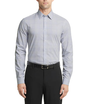 Calvin Klein Men Slim fit Dress Shirt XL 17 in 34-35 White