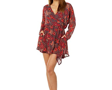 Free People Teegan Mini Peach Combo Red Size L (Women's 12)