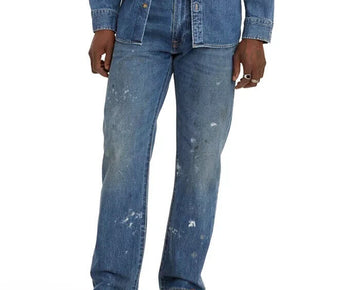 Levi's Men 551Z Authentic Straight-Fit Stonewash Jeans Blue Size 34x32 MSRP $108