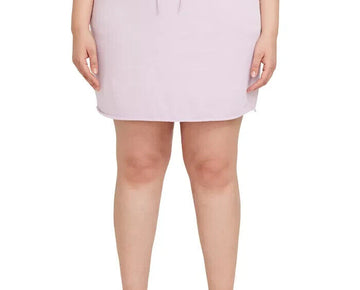 NIKE Plus Size Icon Clash Drawstring-Waist Sweats Skirt Purple Size 1X MSRP $60