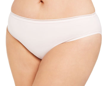 CALVIN KLEIN Intimates Pink Elastic Band Solid Everyday Bikini Plus Size 2X Pink