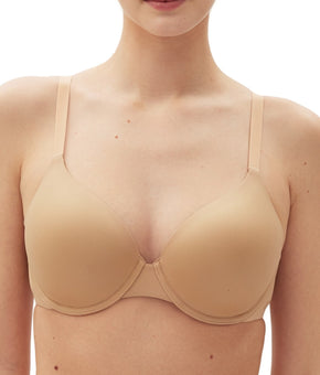 Gap GapBody Everyday Essentials T-Shirt Bra GPW00351 Beige Size 36C MSRP $43