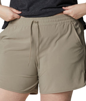 Columbia Women's Bogata Bay Stretch Shorts Plus Size 2X