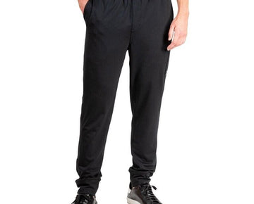 Natori Mens Rumi Modern Fit Stretch Jogger Pants Black Size L MSRP $84