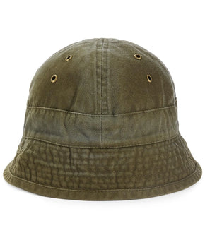 Sun + Stone Ouigi Theodore Hat Bucket Fitted Mens One Size Olive Green Twill