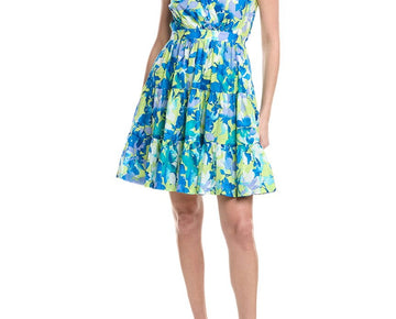Taylor womens Mini Dress, Size 8, Green MSRP $129