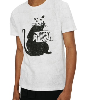 Eleven paris Mens Graphic Tee Size Large in White