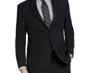 Geoffrey Beene Men's Classic-Fit Suits Black Size 38 SHORT MSRP $395